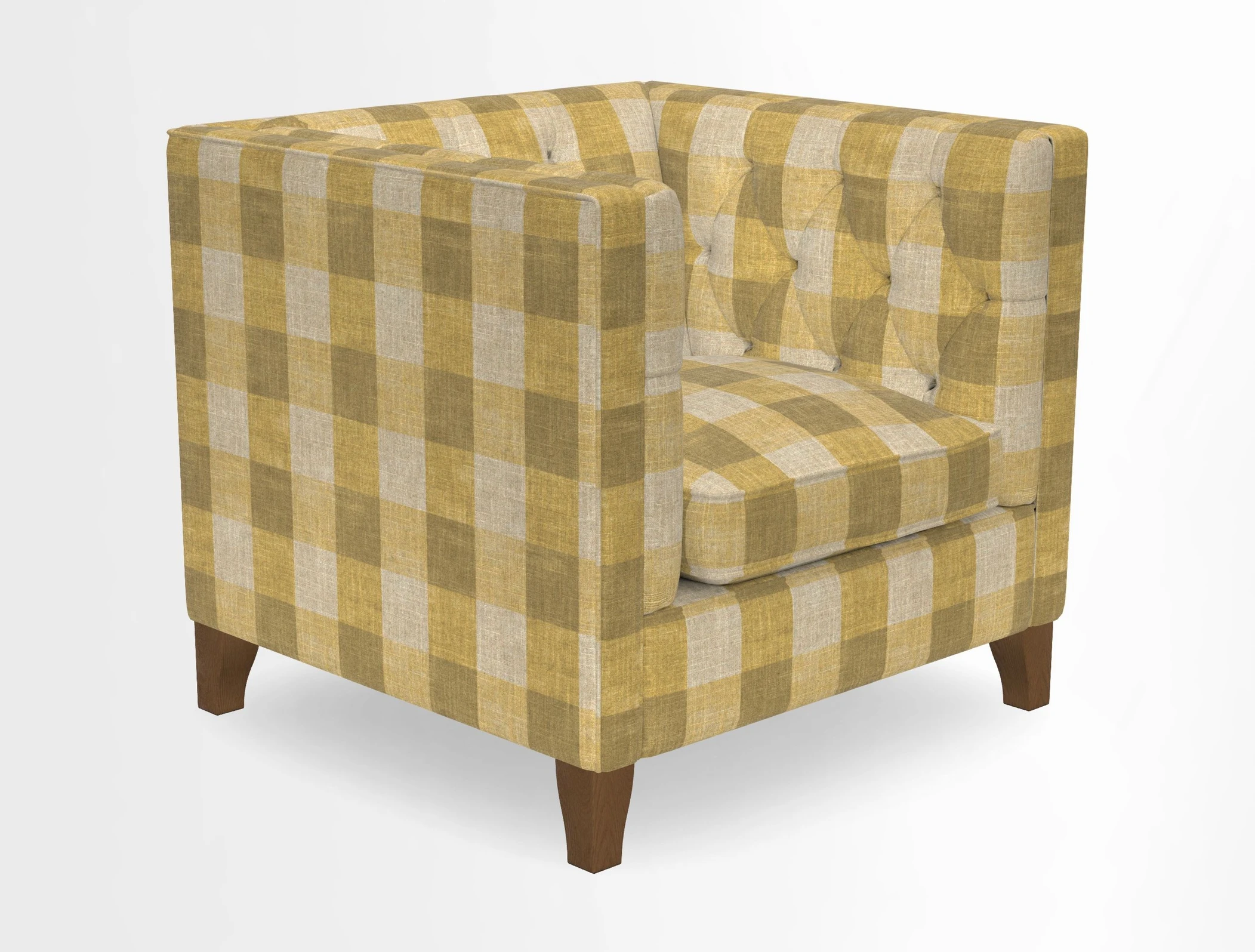 Haresfield Chair in Two Tone Plain Biscuit