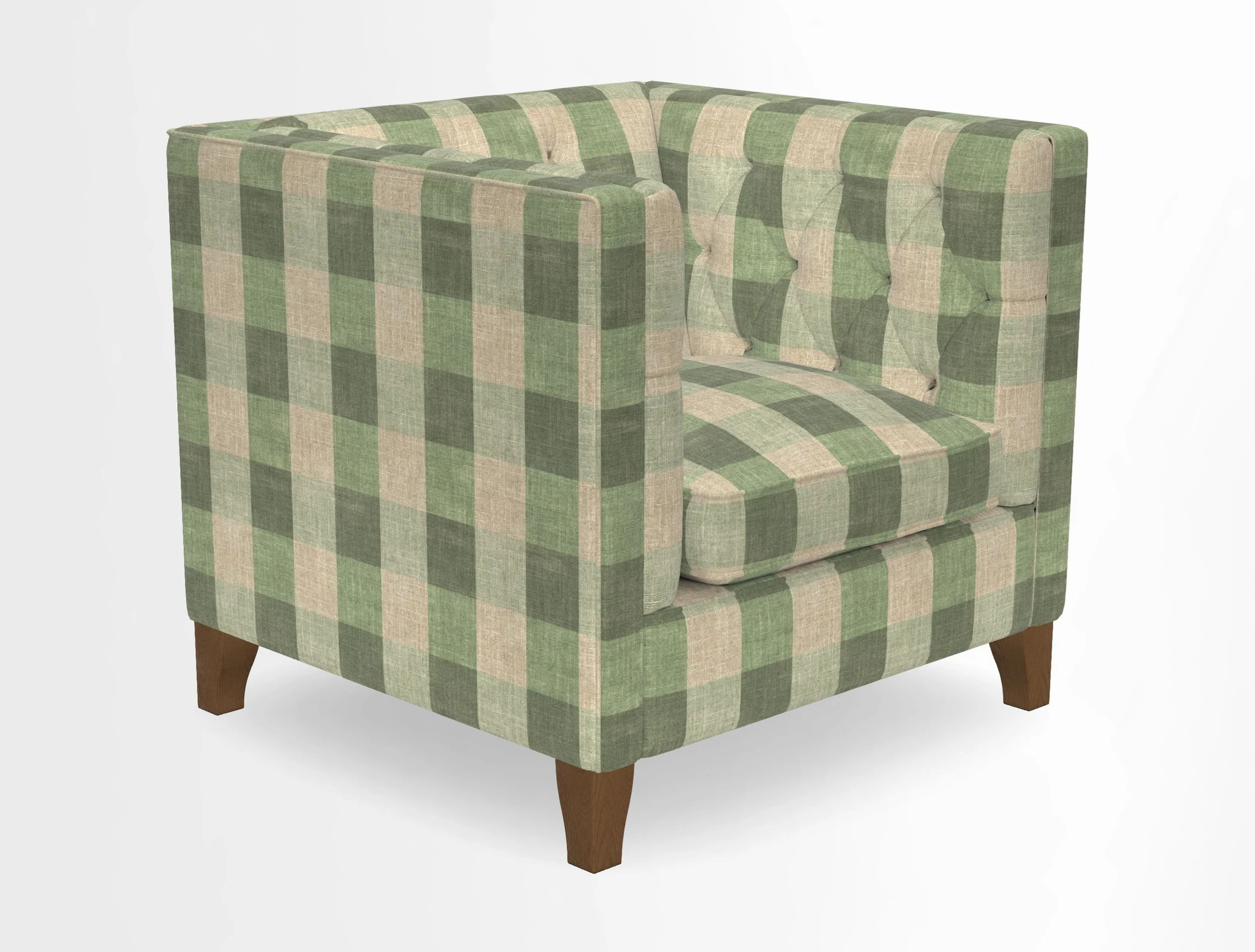Haresfield Chair in Two Tone Plain Biscuit