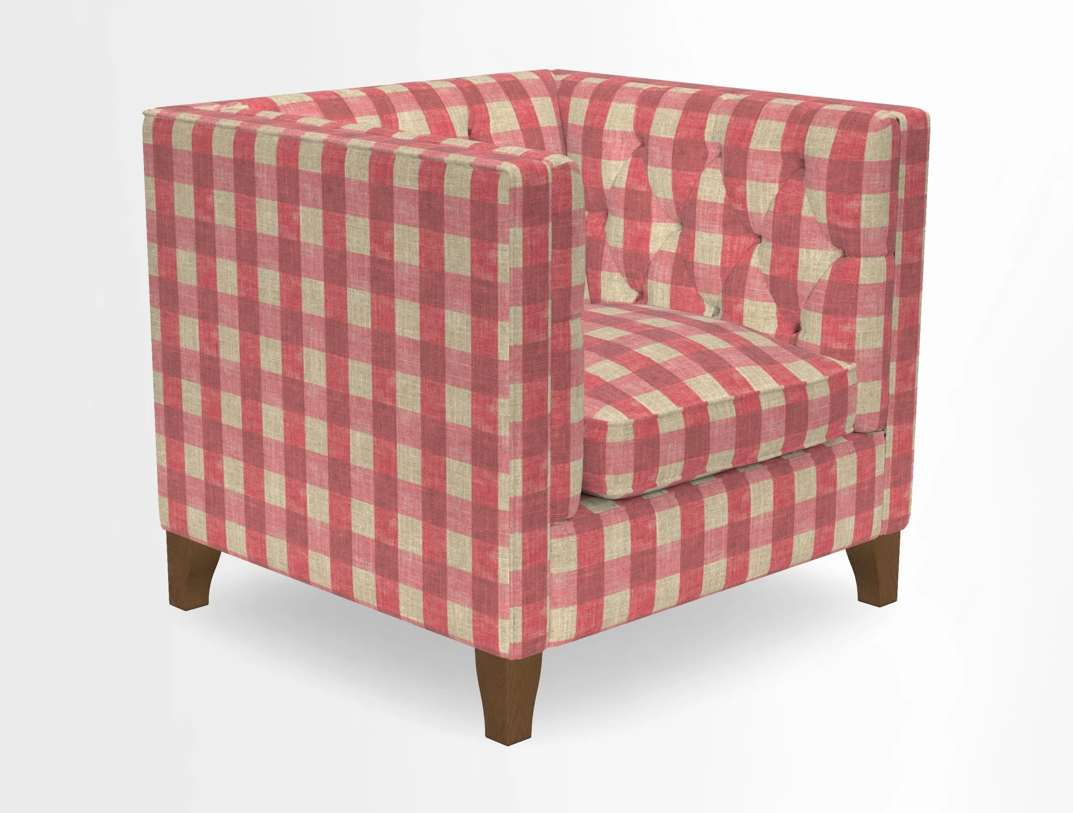 Haresfield Chair in Two Tone Plain Biscuit