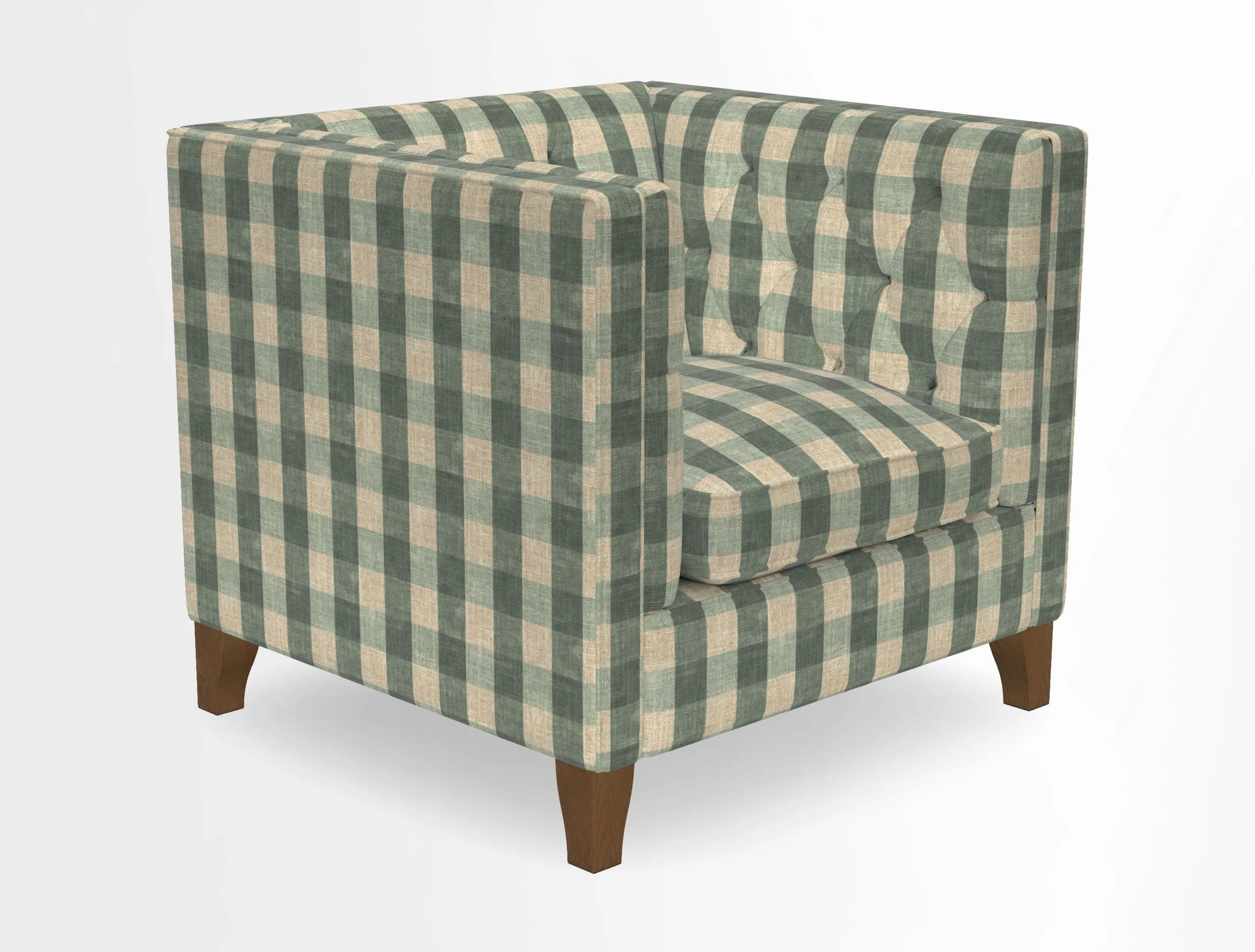Haresfield Chair in Two Tone Plain Biscuit