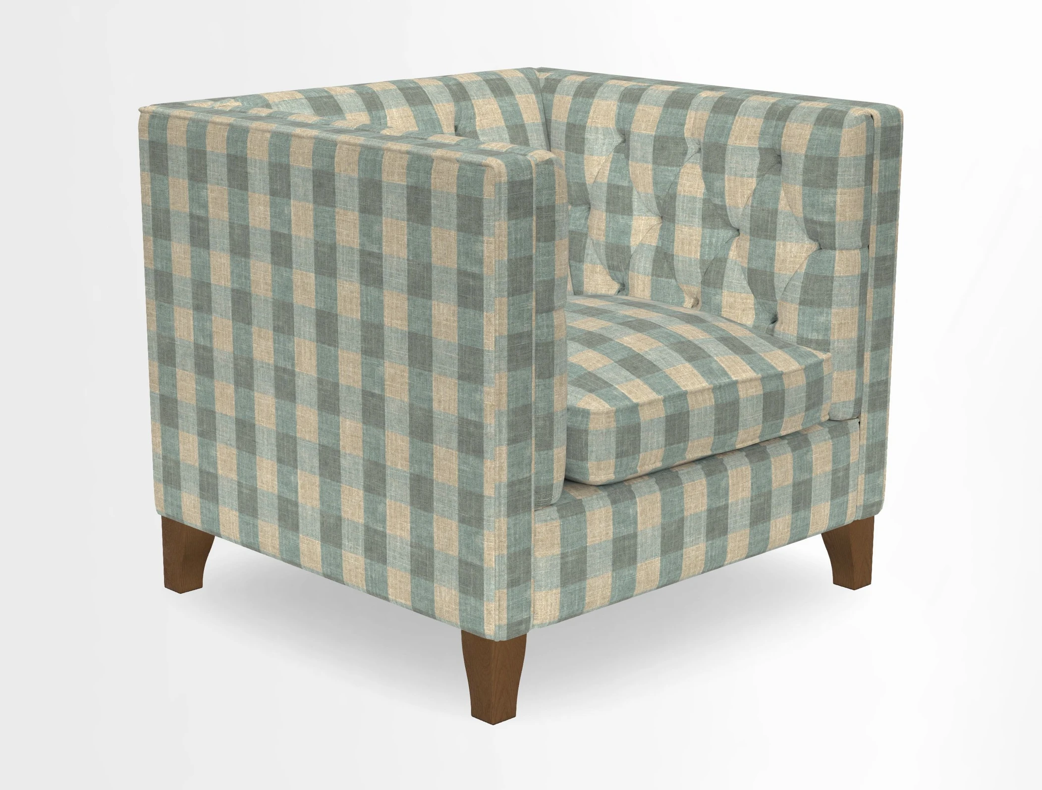 Haresfield Chair in Two Tone Plain Biscuit