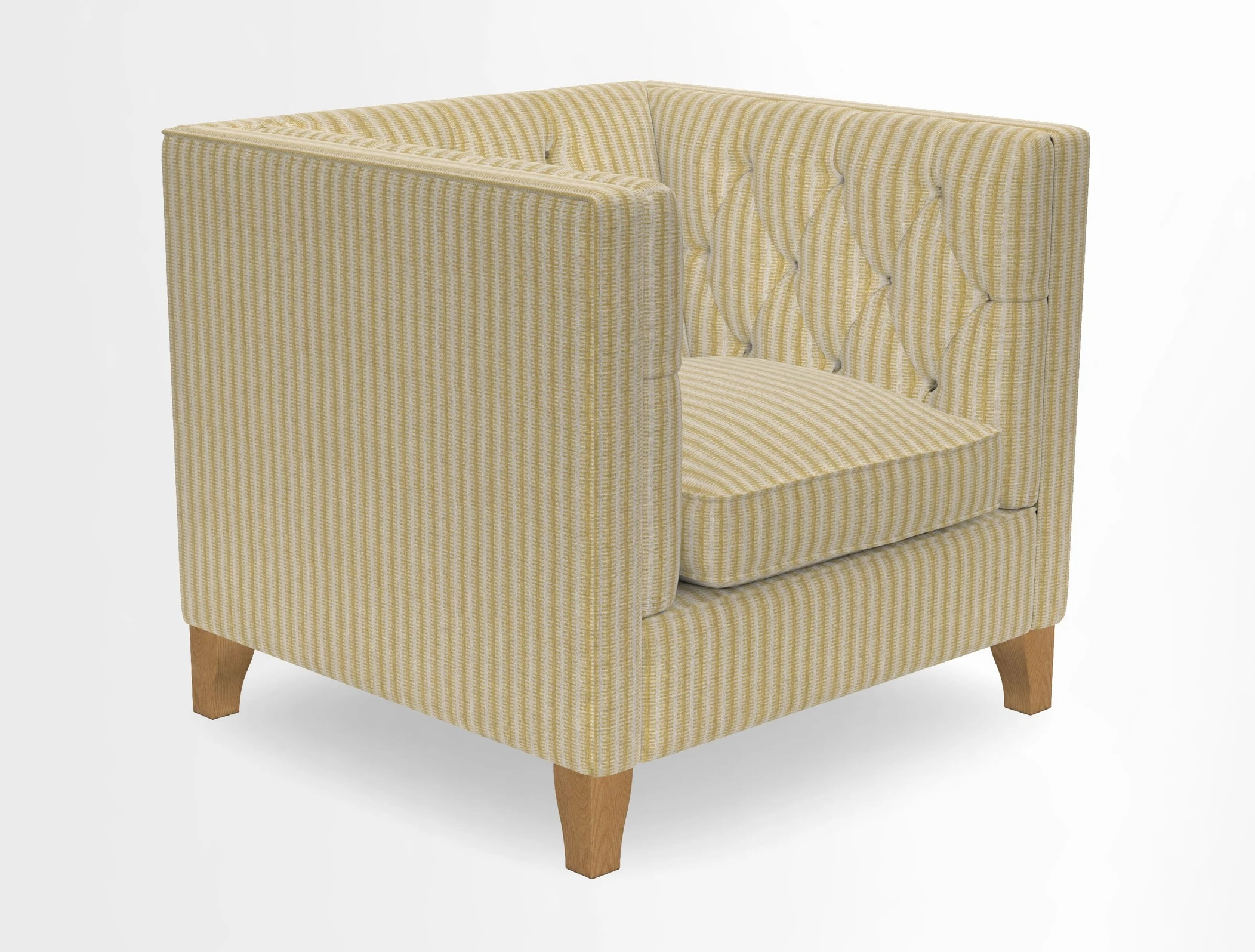Haresfield Chair in Two Tone Plain Biscuit