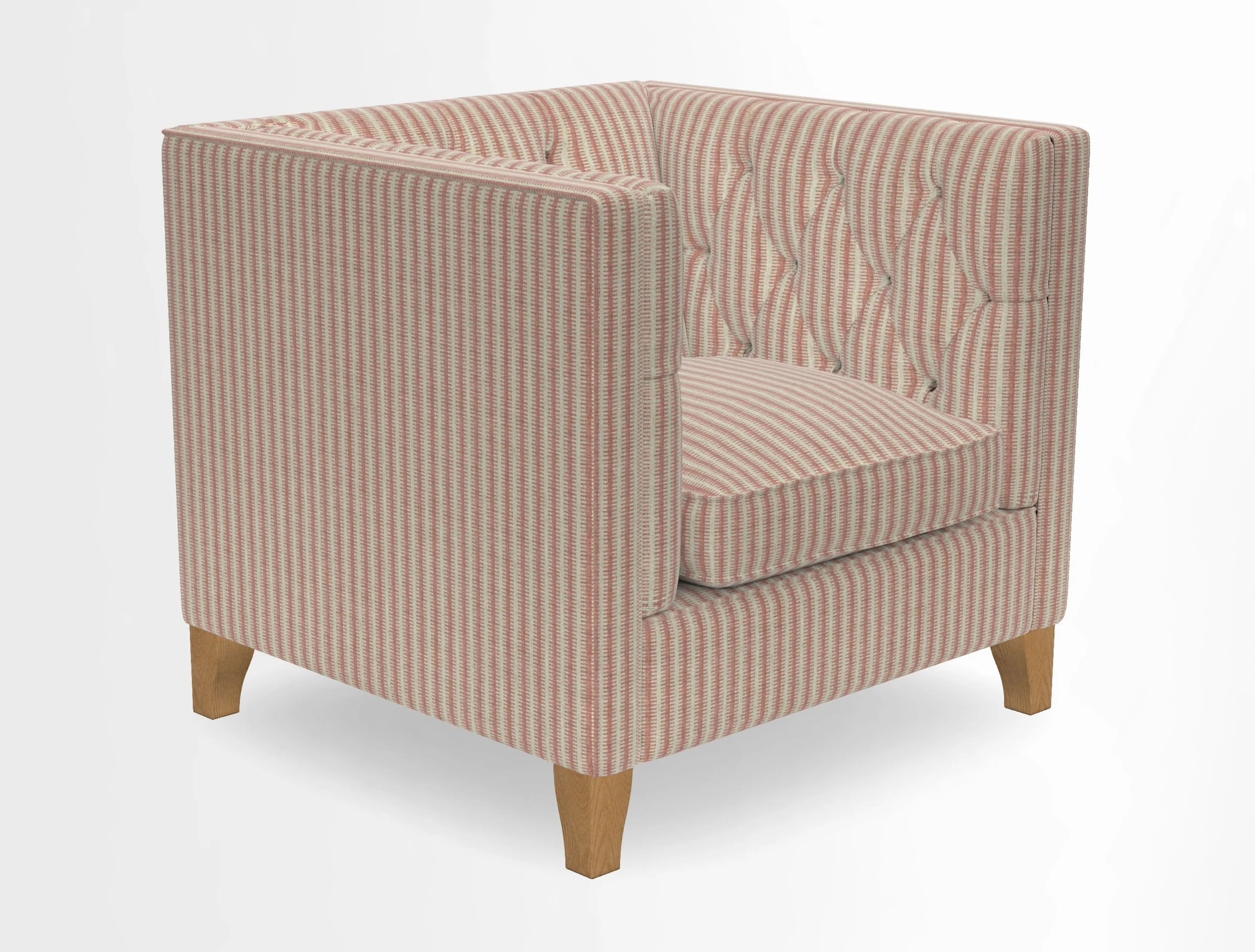 Haresfield Chair in Two Tone Plain Biscuit
