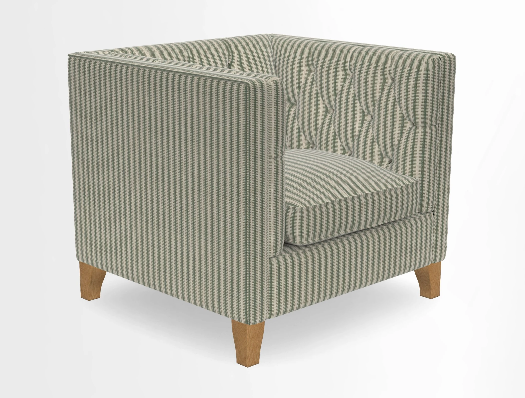 Haresfield Chair in Two Tone Plain Biscuit