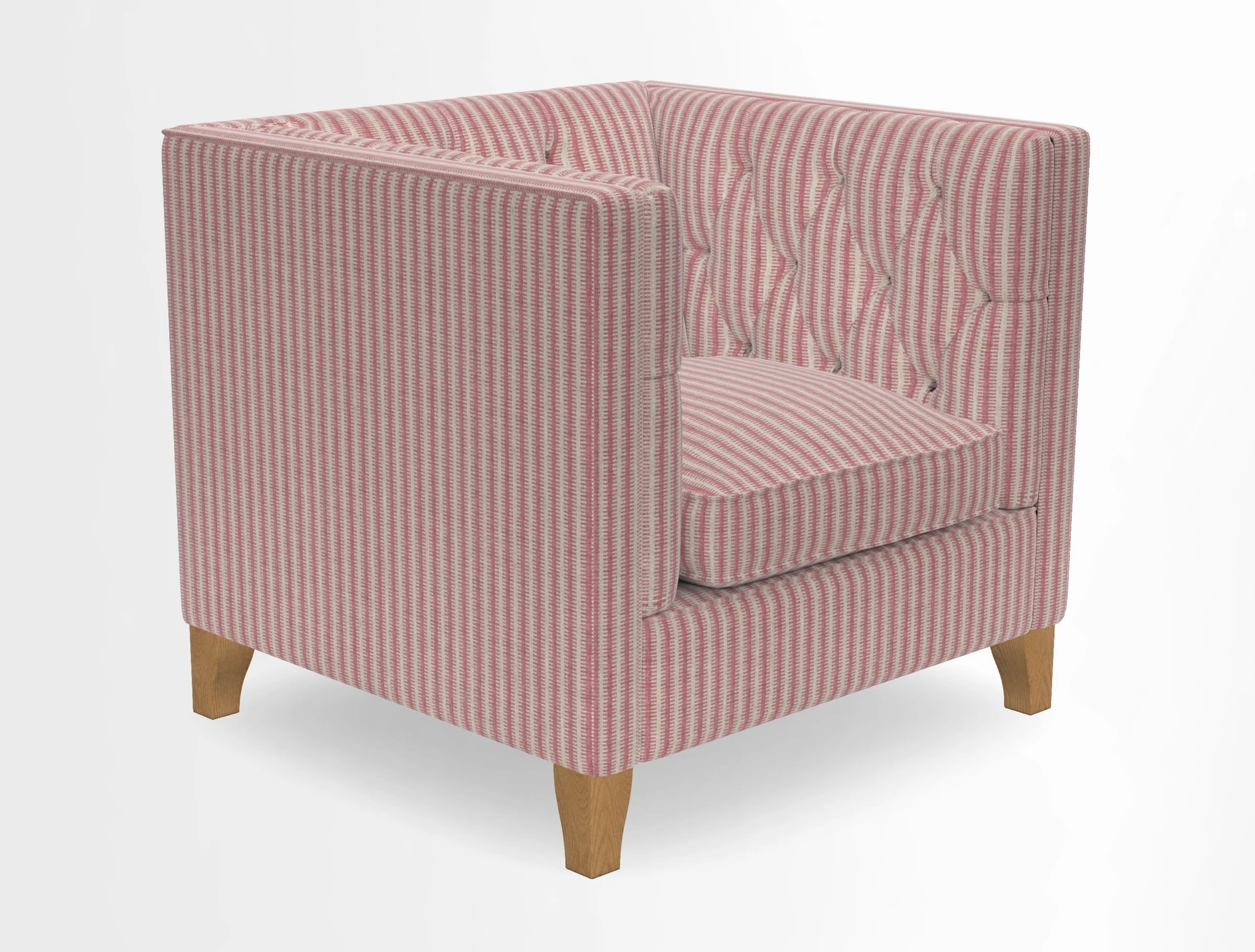 Haresfield Chair in Two Tone Plain Biscuit