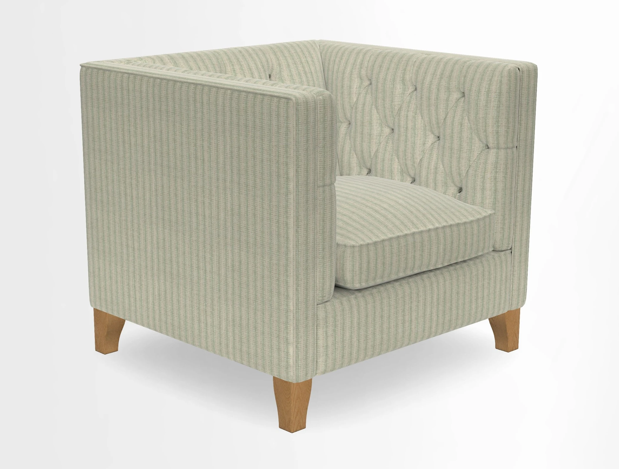 Haresfield Chair in Two Tone Plain Biscuit