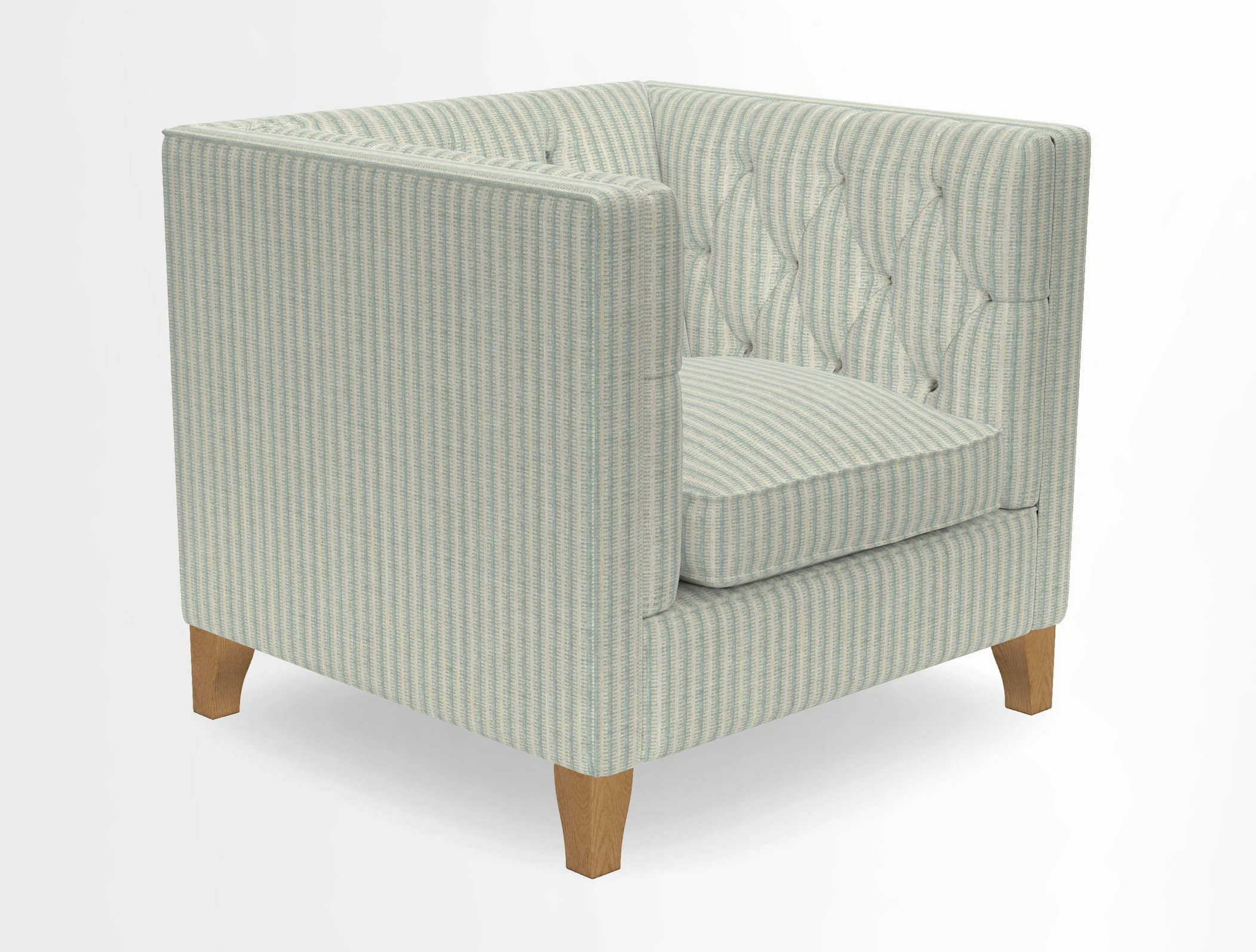 Haresfield Chair in Two Tone Plain Biscuit