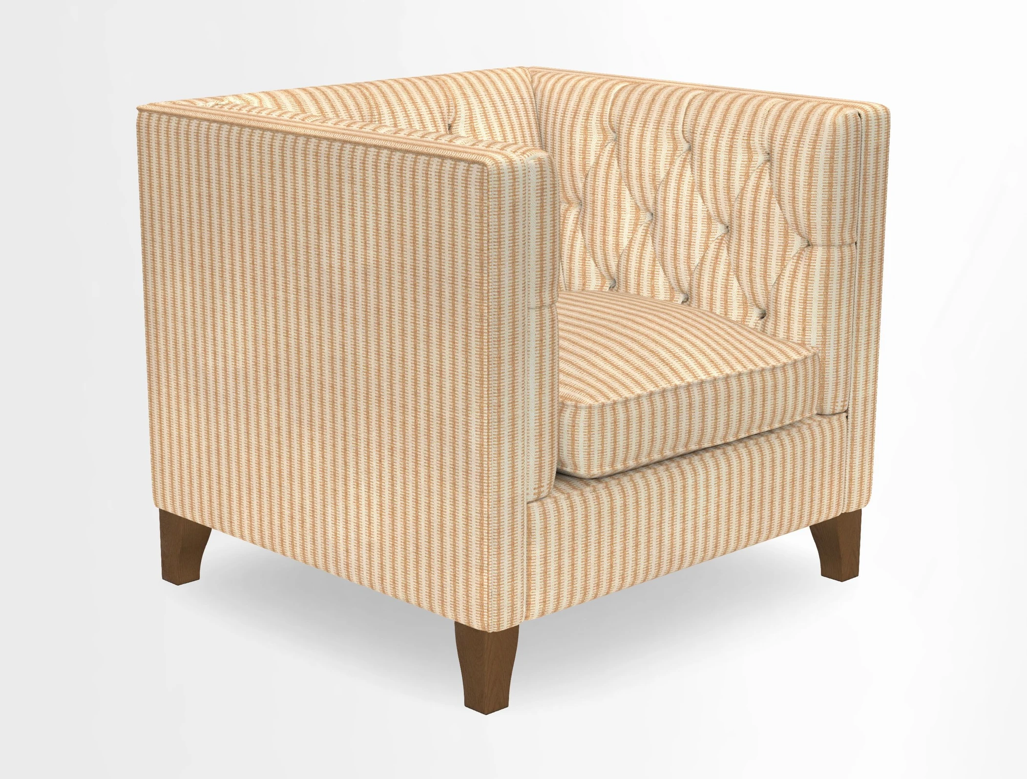 Haresfield Chair in Two Tone Plain Biscuit