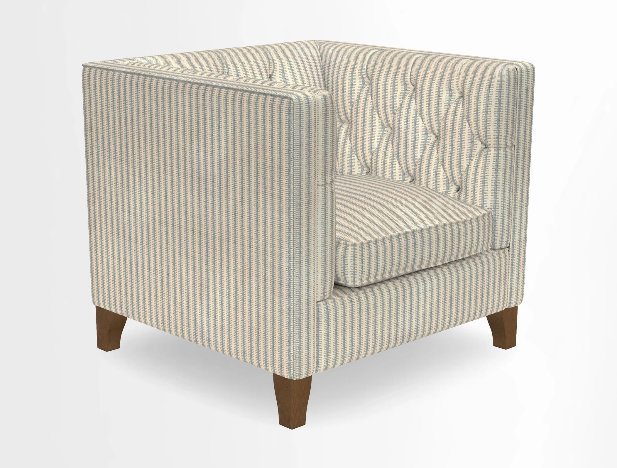 Haresfield Chair in Two Tone Plain Biscuit