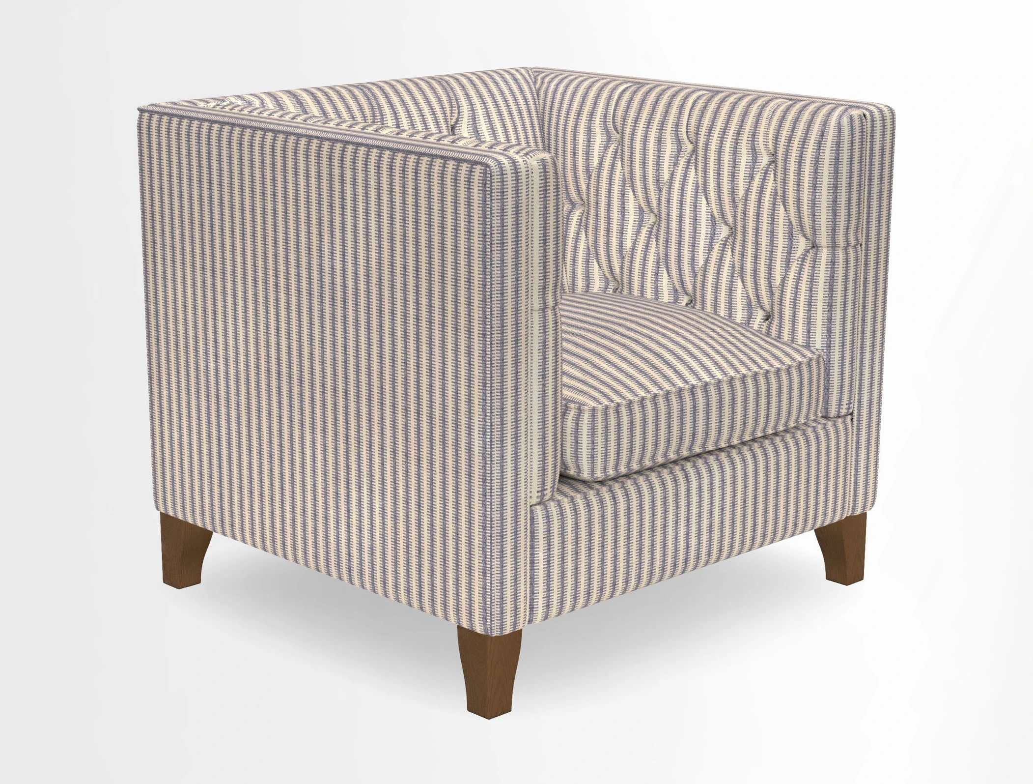 Haresfield Chair in Two Tone Plain Biscuit
