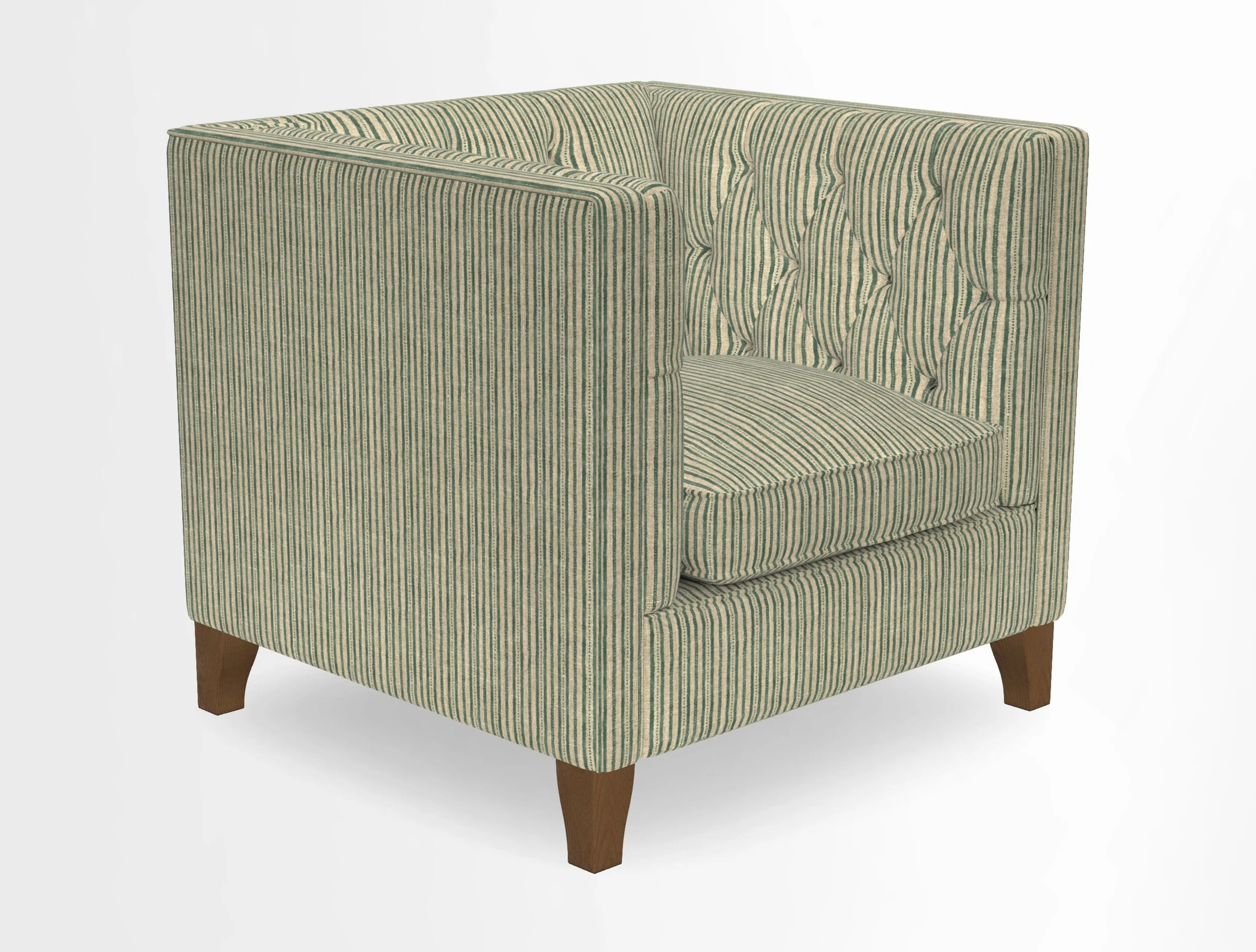 Haresfield Chair in Two Tone Plain Biscuit