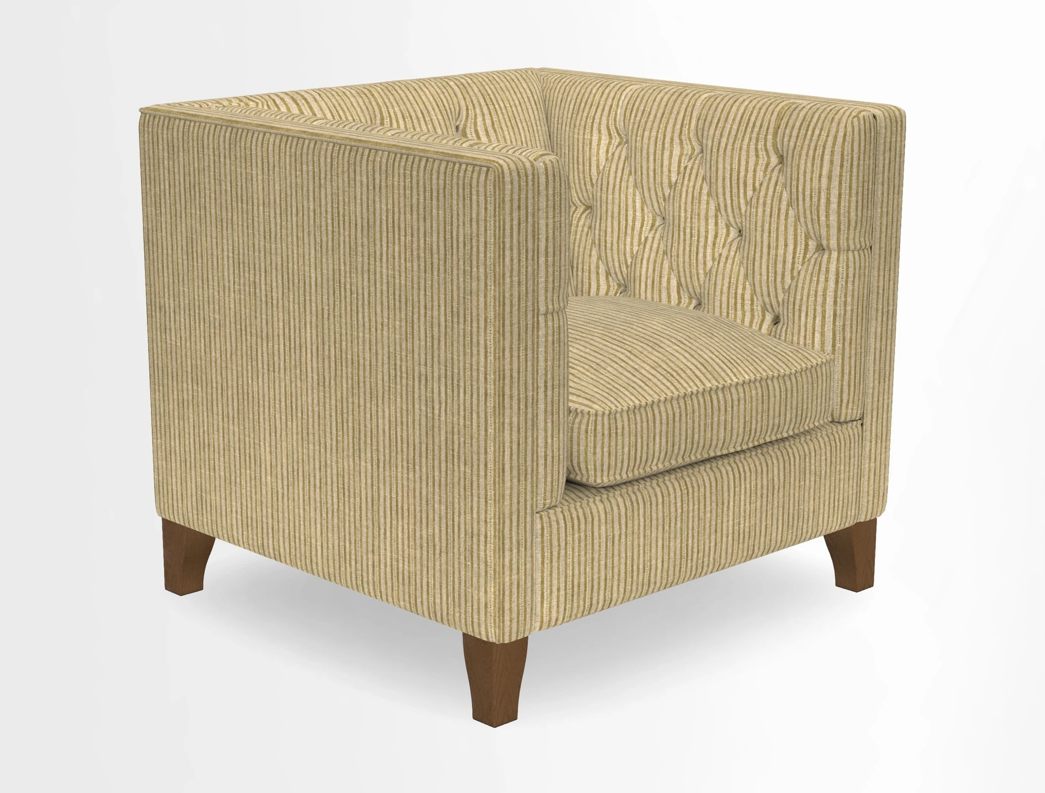 Haresfield Chair in Two Tone Plain Biscuit
