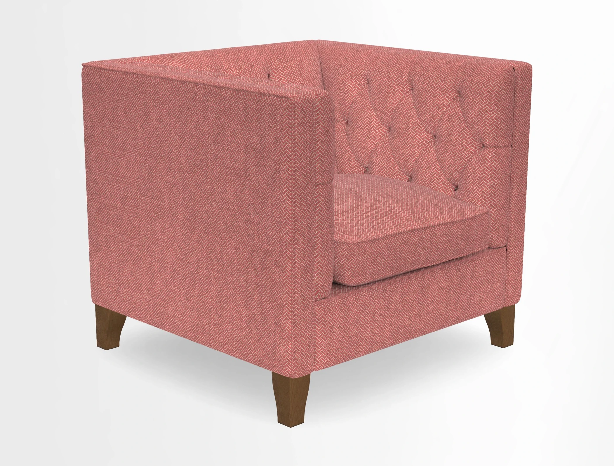 Haresfield Chair in Two Tone Plain Biscuit