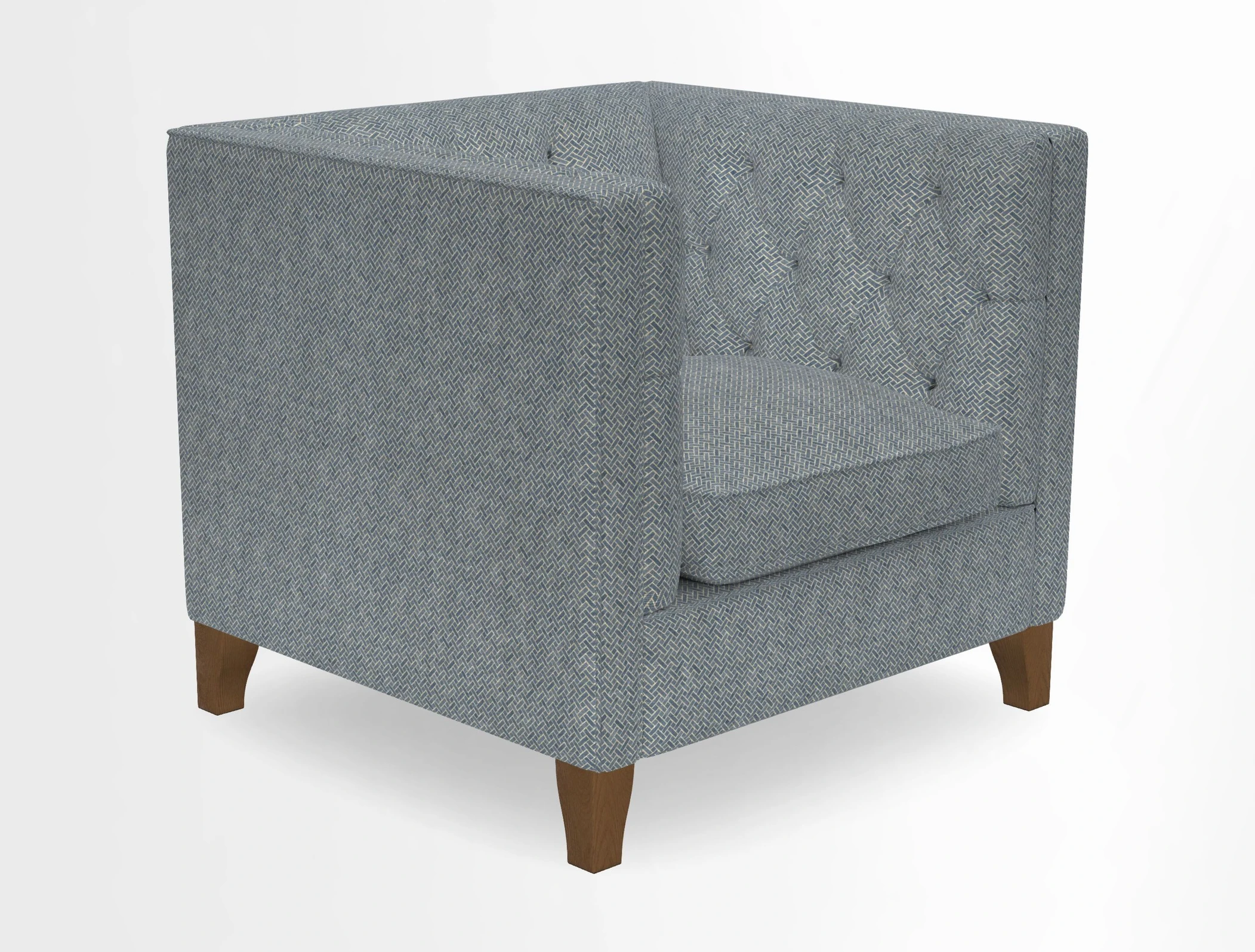 Haresfield Chair in Two Tone Plain Biscuit