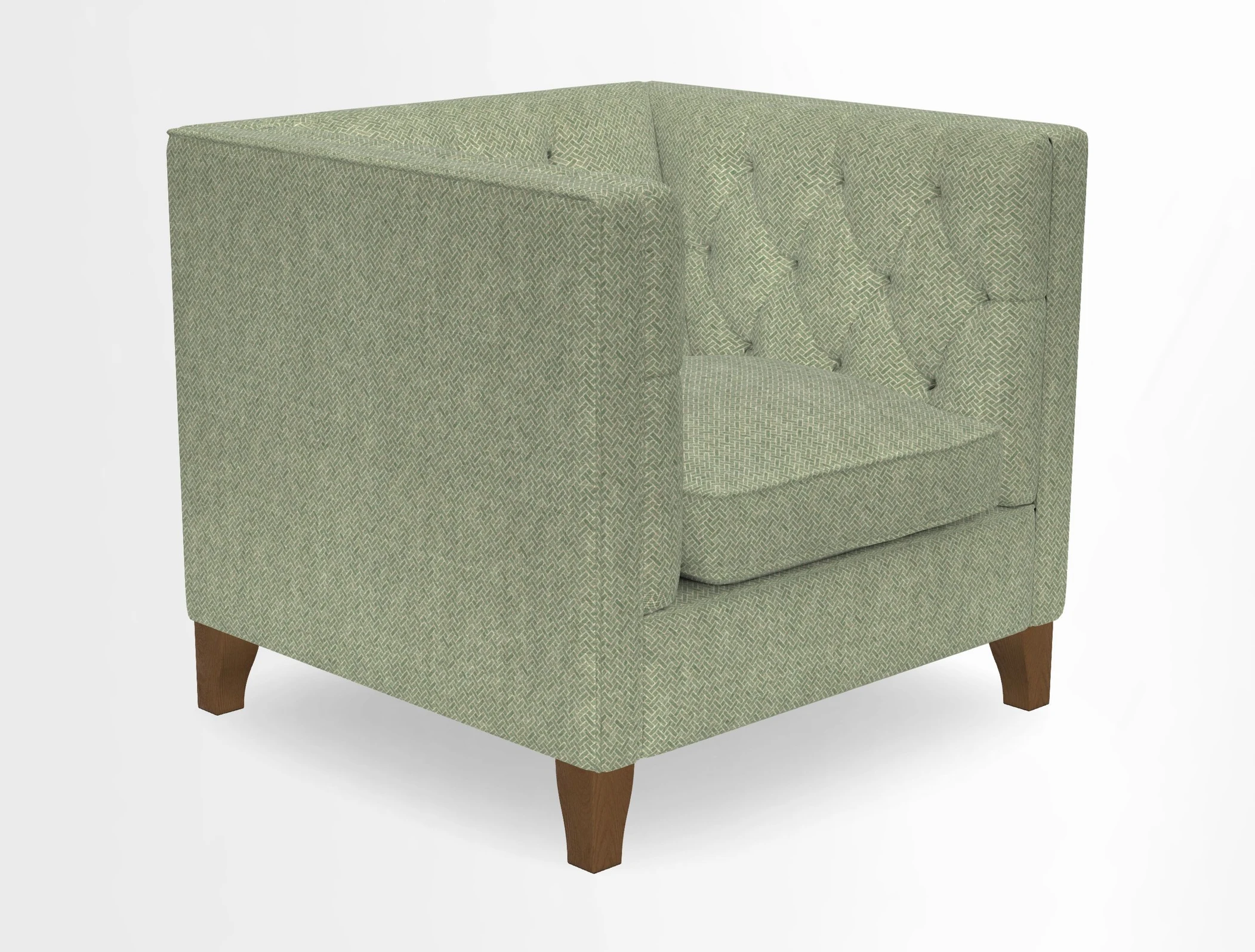 Haresfield Chair in Two Tone Plain Biscuit