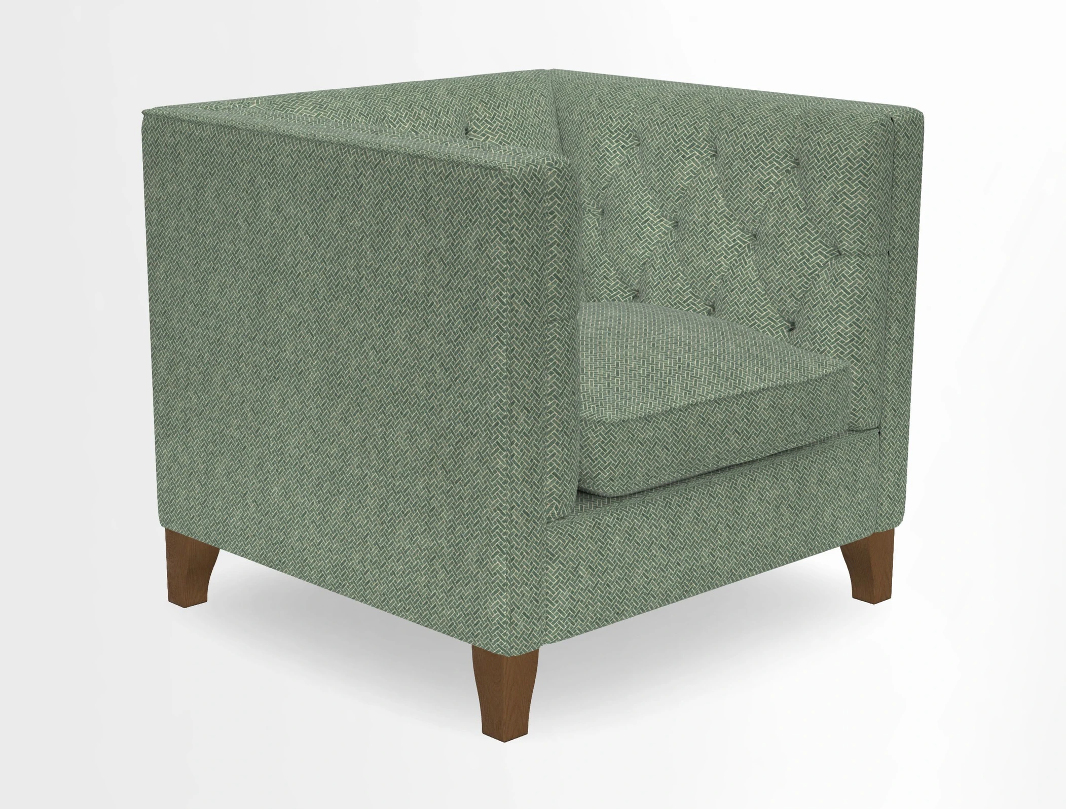 Haresfield Chair in Two Tone Plain Biscuit