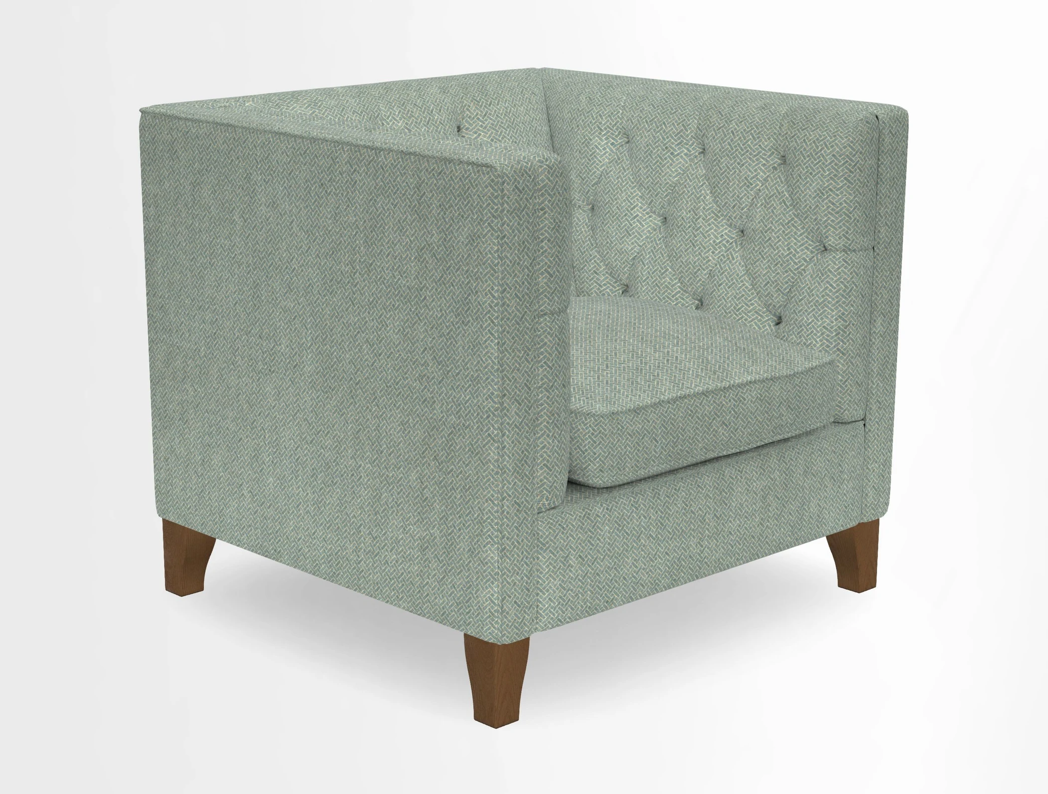 Haresfield Chair in Two Tone Plain Biscuit