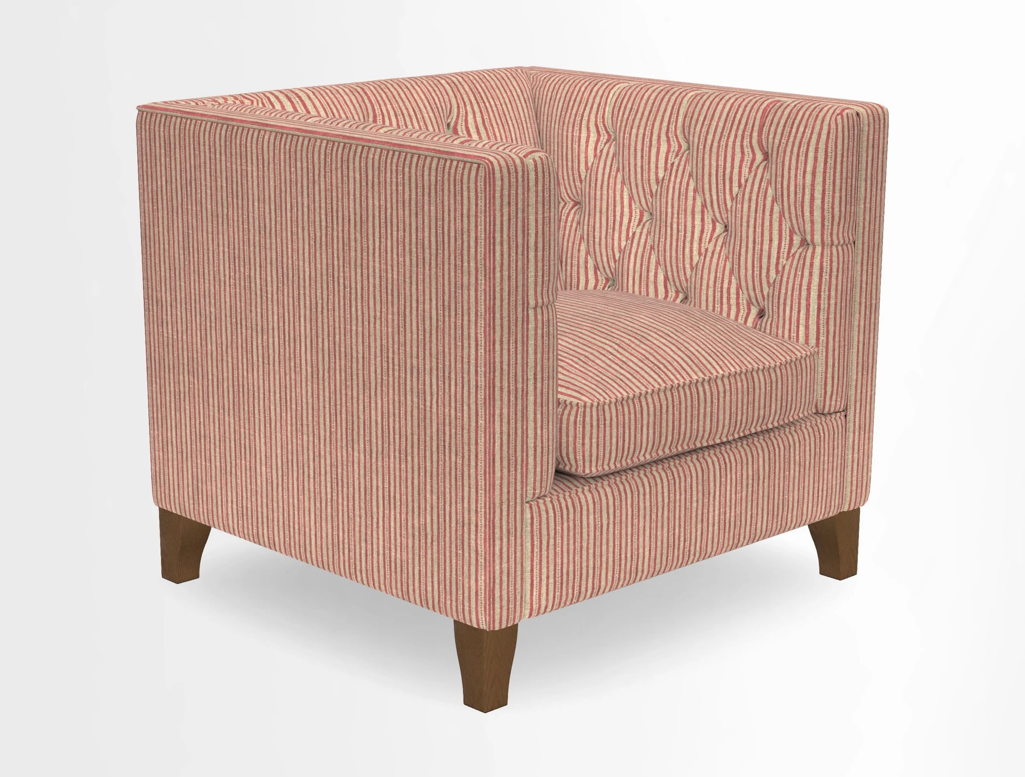 Haresfield Chair in Two Tone Plain Biscuit