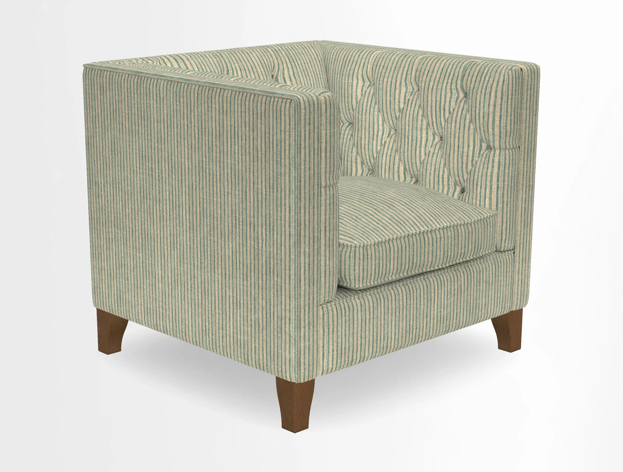 Haresfield Chair in Two Tone Plain Biscuit