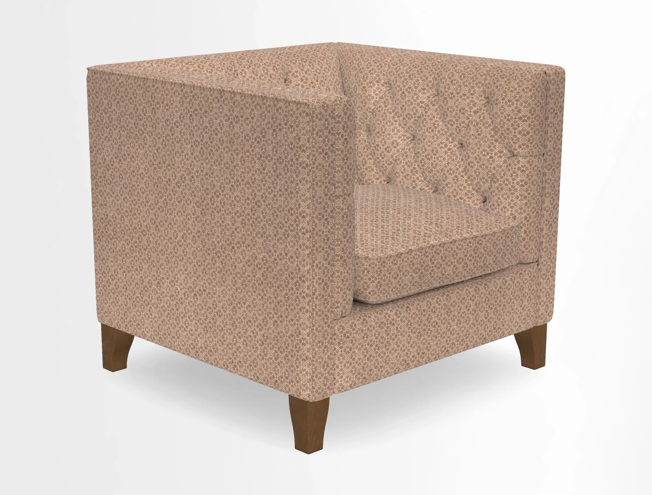 Haresfield Chair in Two Tone Plain Biscuit