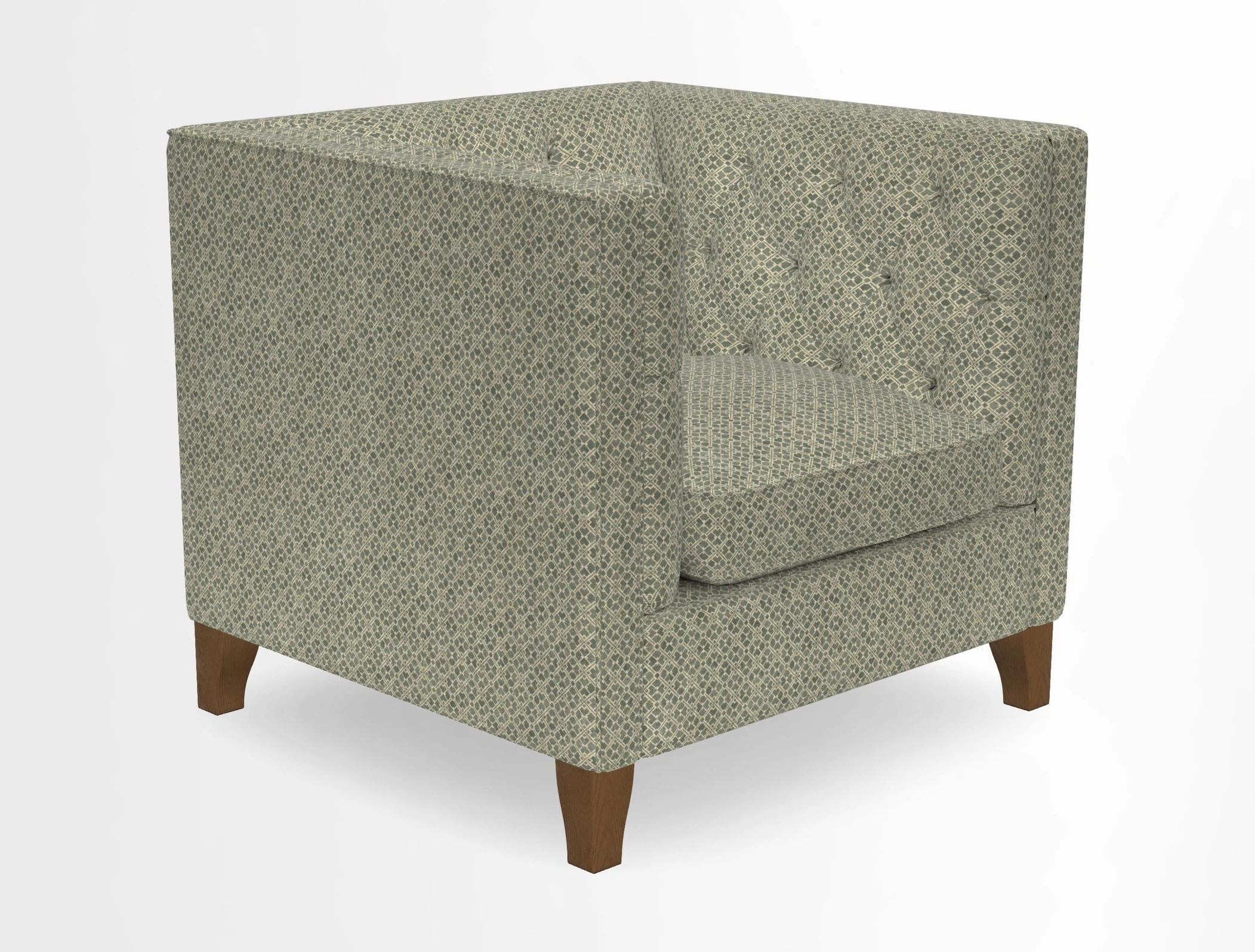 Haresfield Chair in Two Tone Plain Biscuit