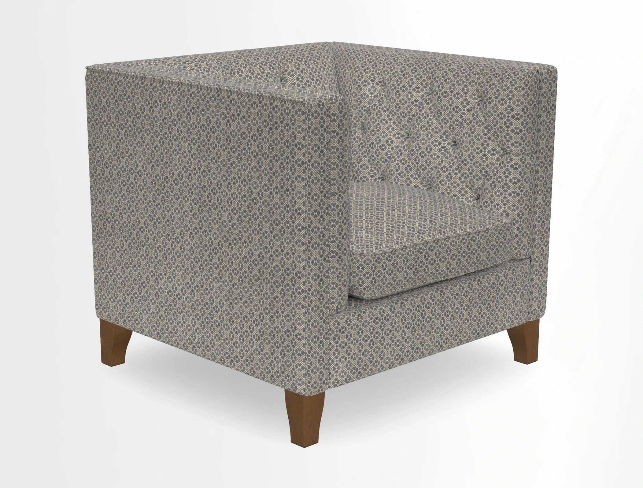 Haresfield Chair in Two Tone Plain Biscuit