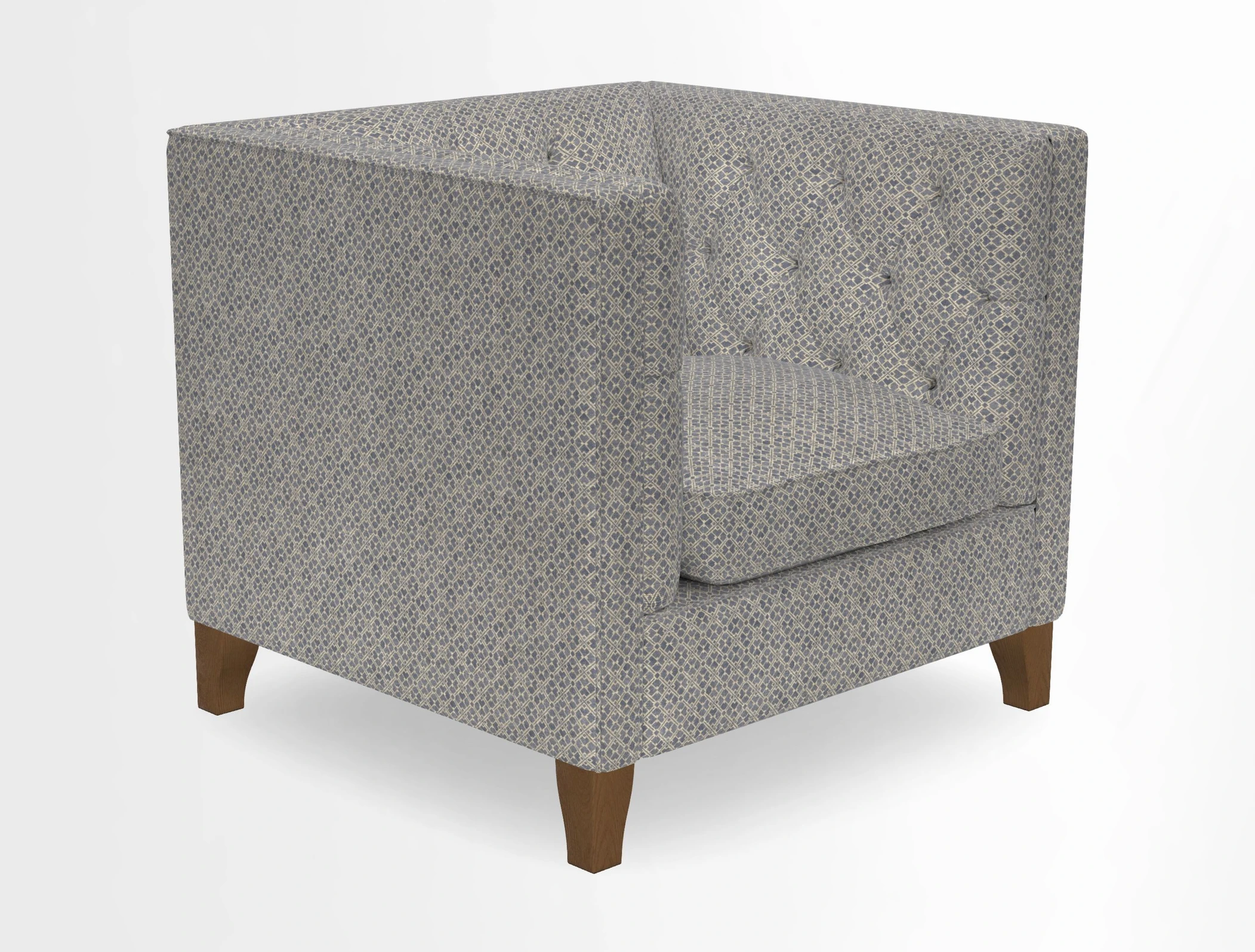 Haresfield Chair in Two Tone Plain Biscuit