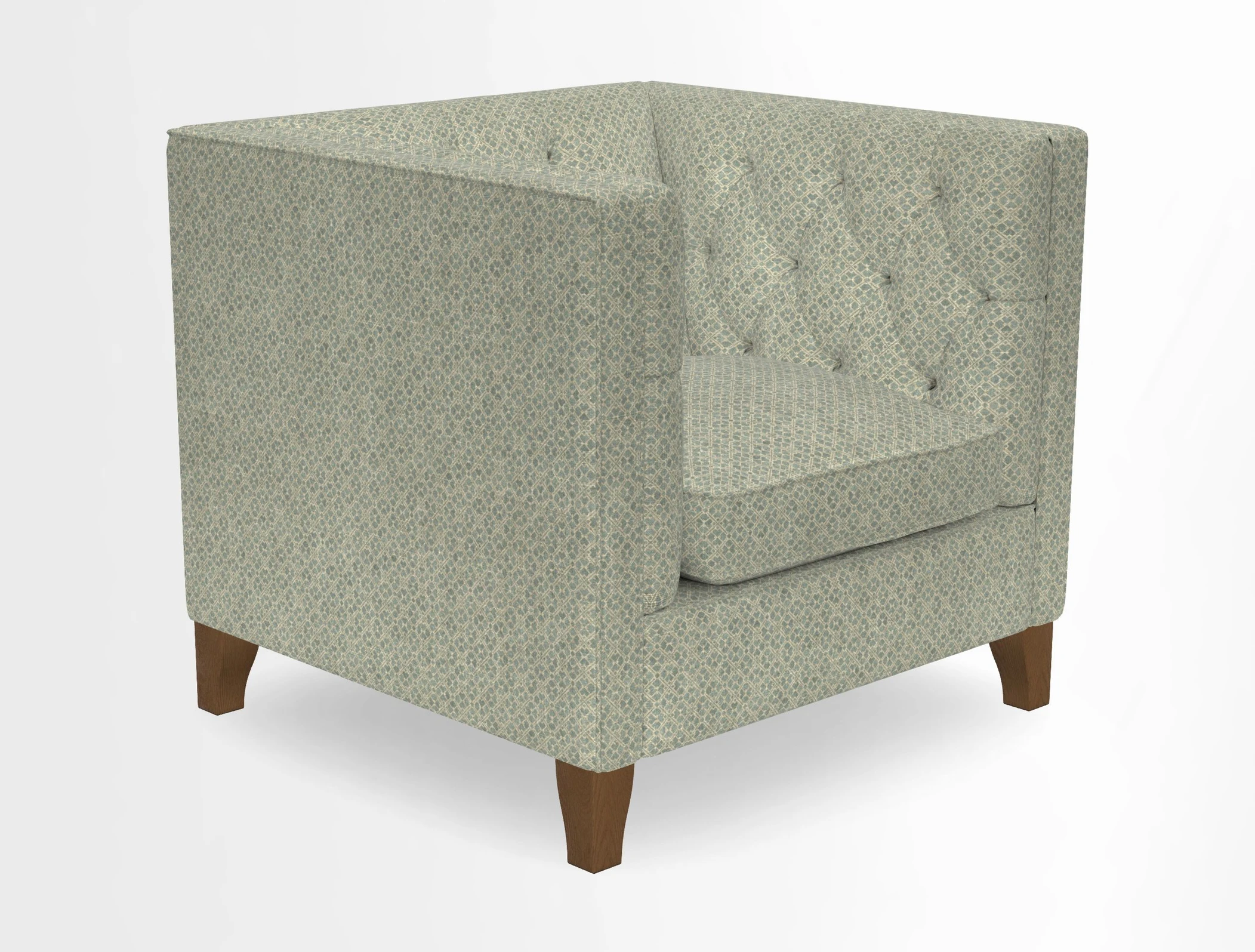 Haresfield Chair in Two Tone Plain Biscuit