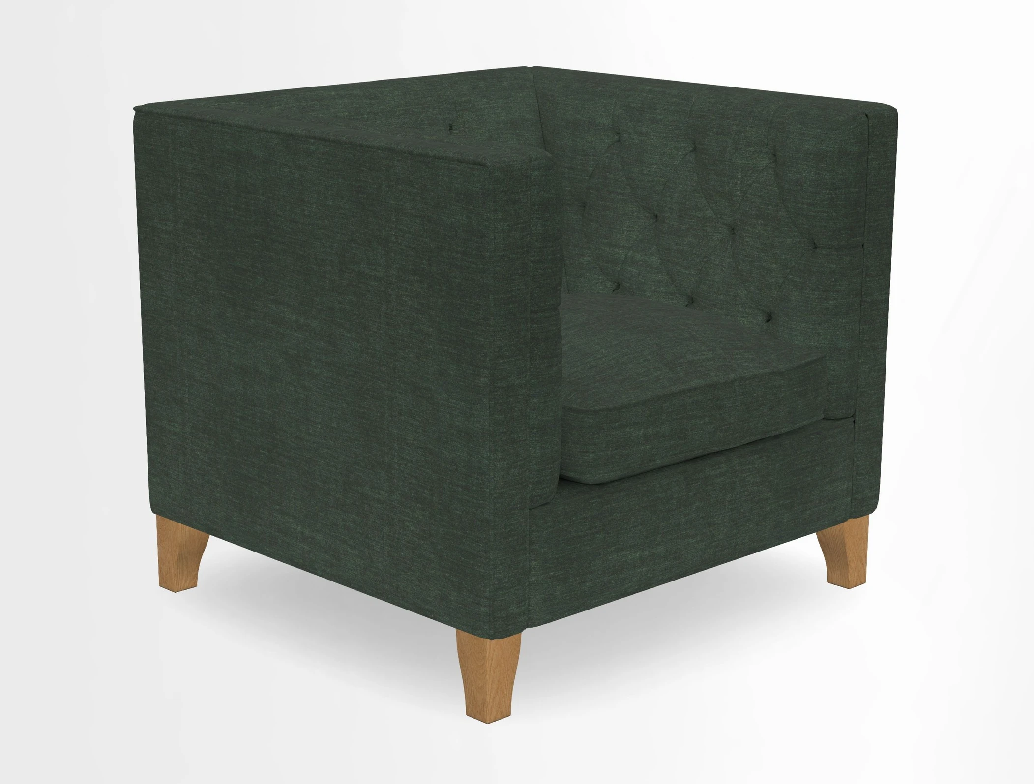 Haresfield Chair in Two Tone Plain Biscuit