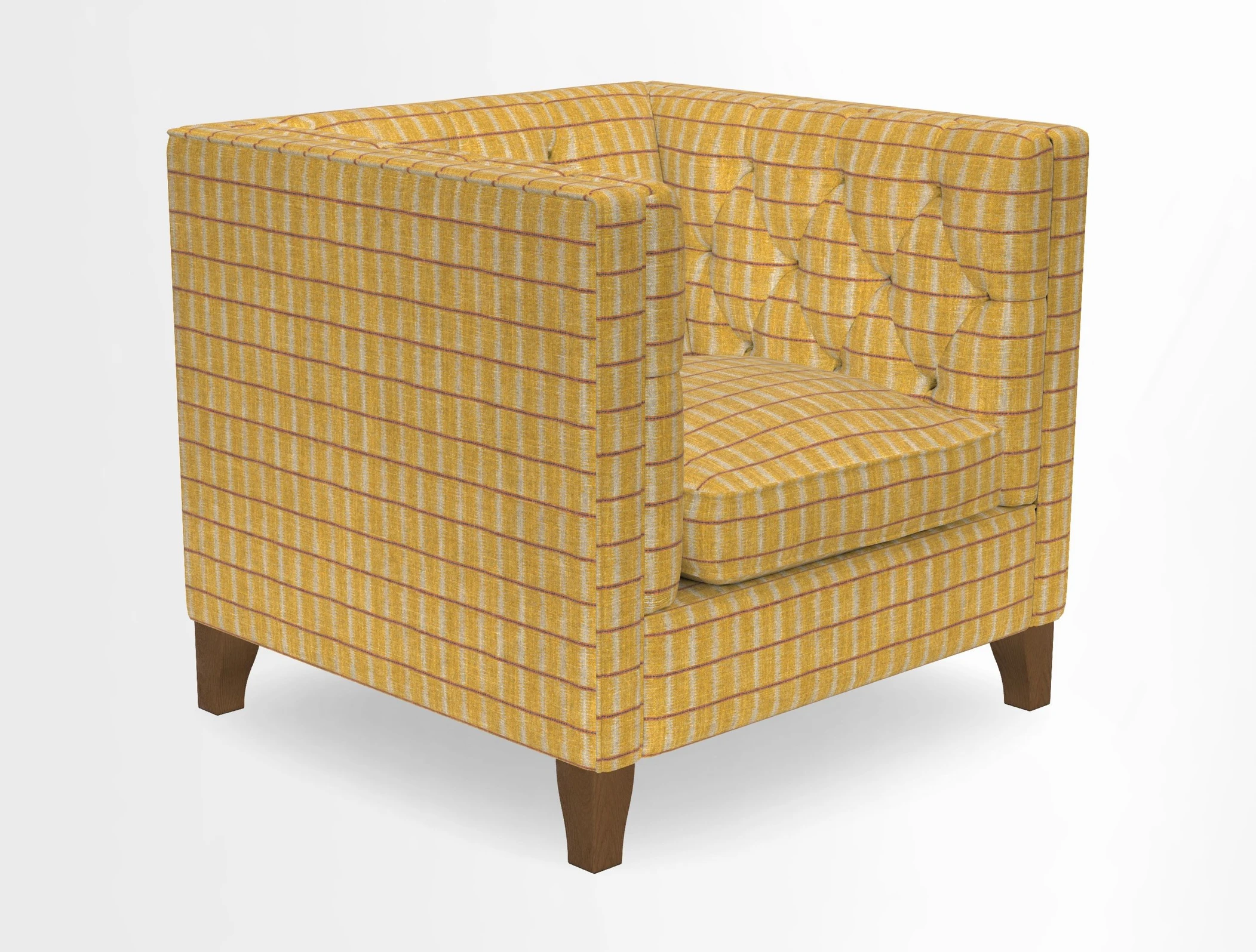 Haresfield Chair in Two Tone Plain Biscuit