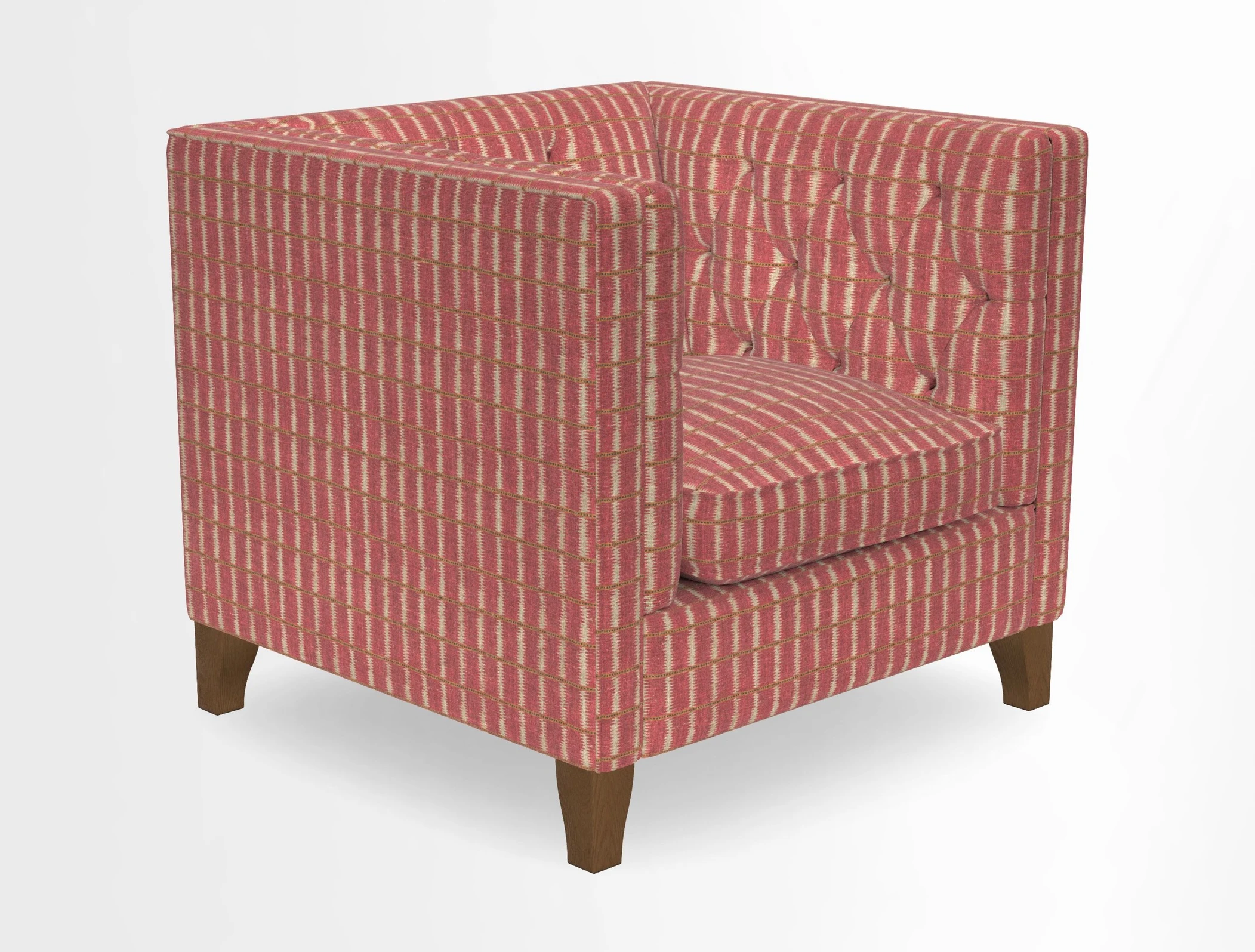 Haresfield Chair in Two Tone Plain Biscuit