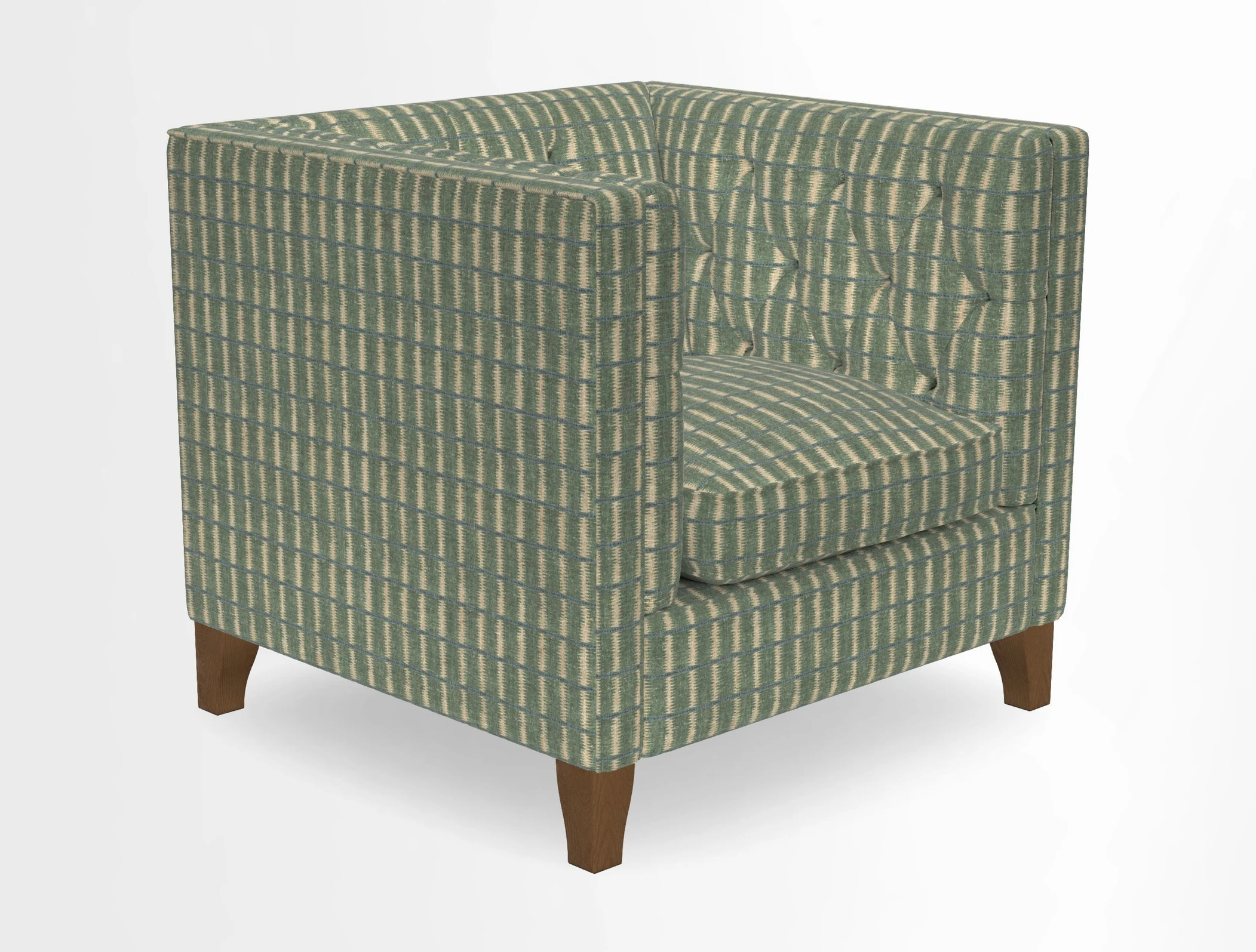Haresfield Chair in Two Tone Plain Biscuit