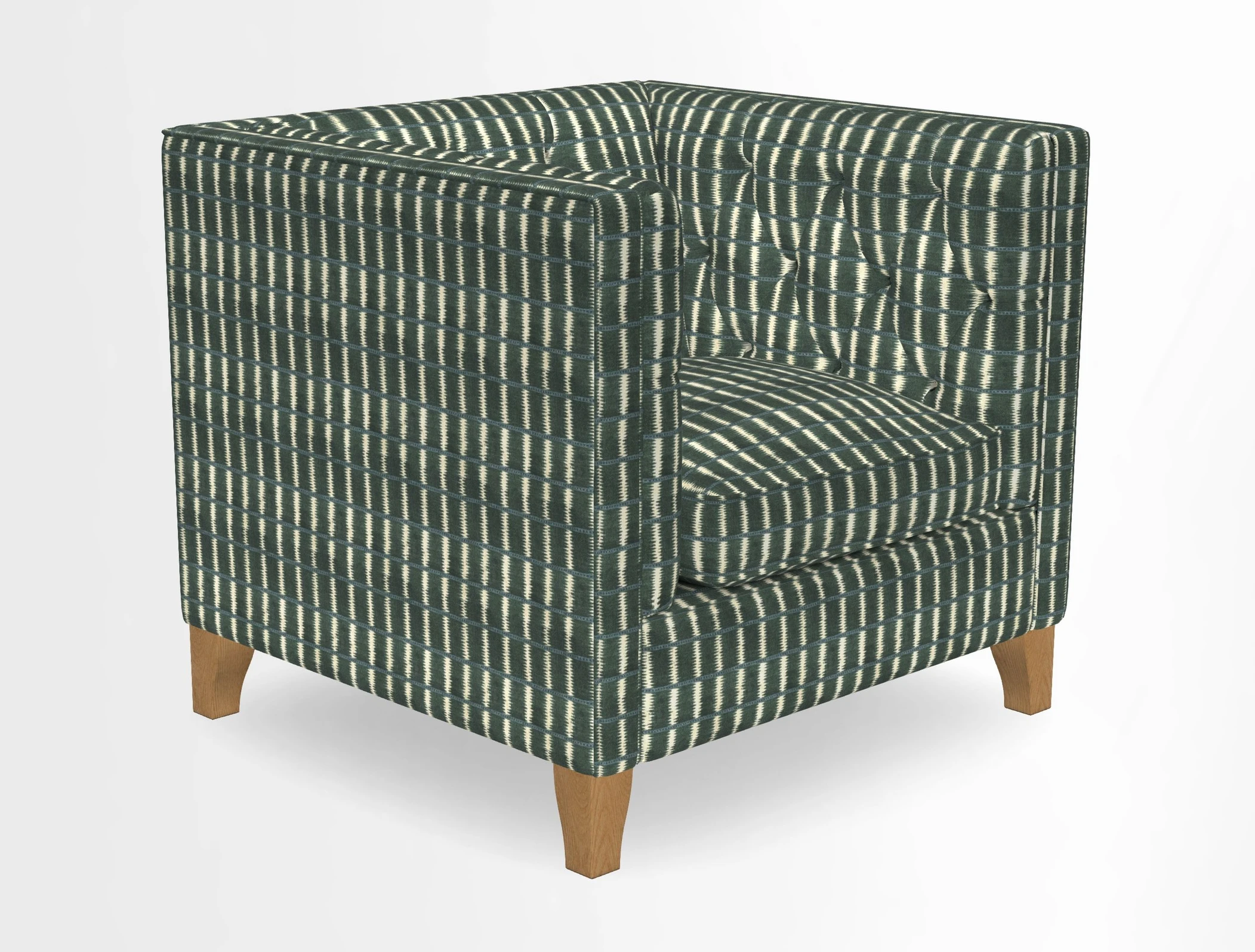 Haresfield Chair in Two Tone Plain Biscuit