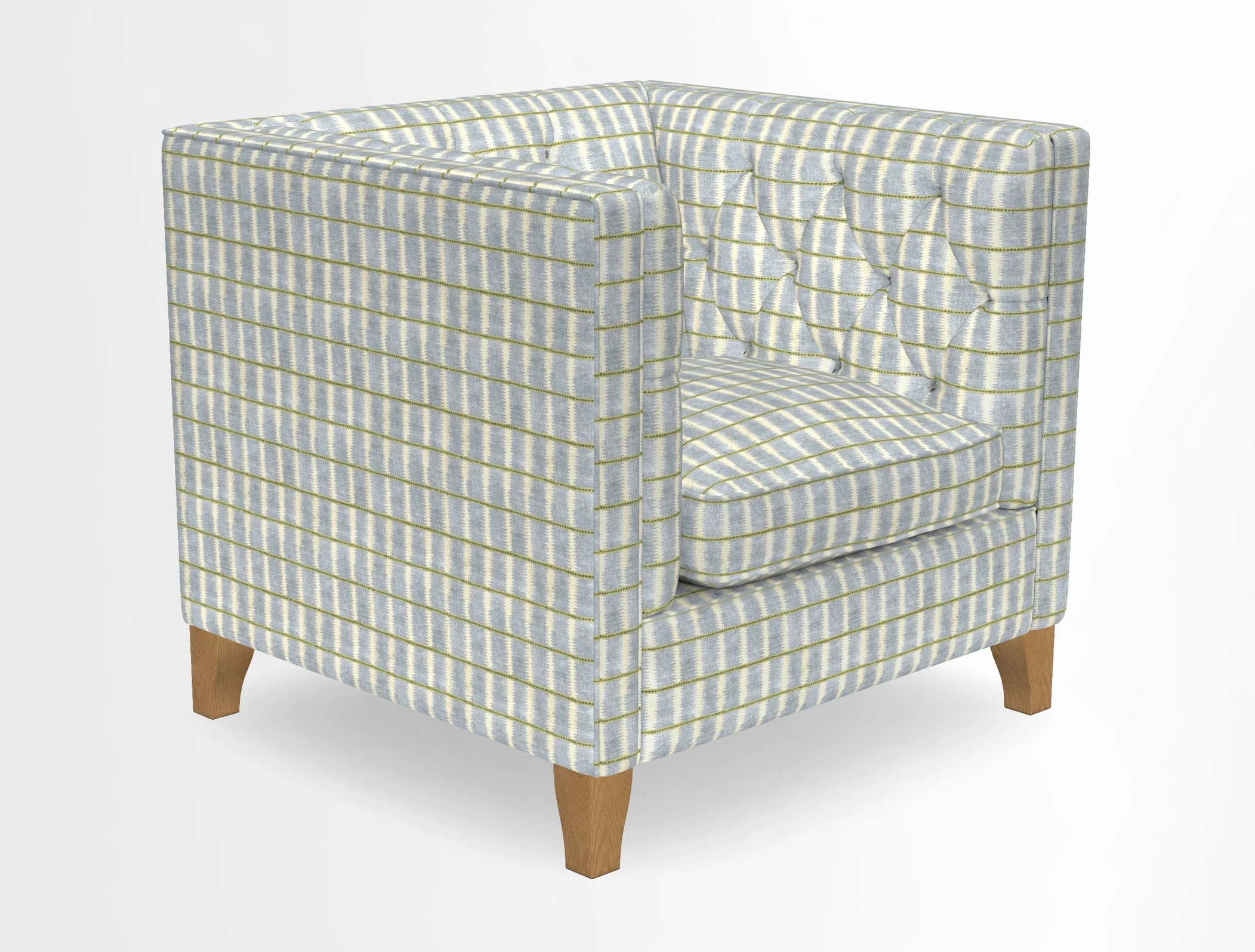 Haresfield Chair in Two Tone Plain Biscuit