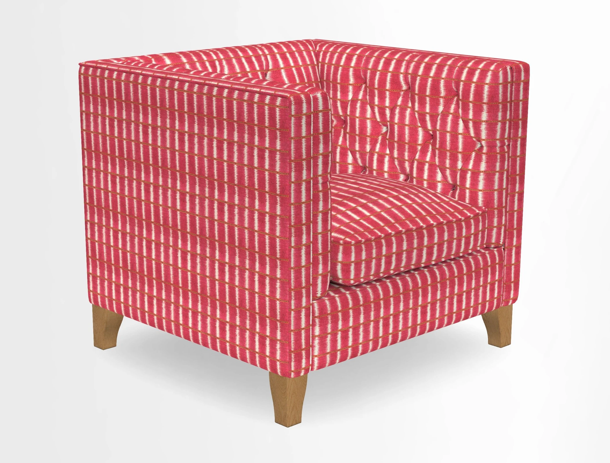 Haresfield Chair in Two Tone Plain Biscuit
