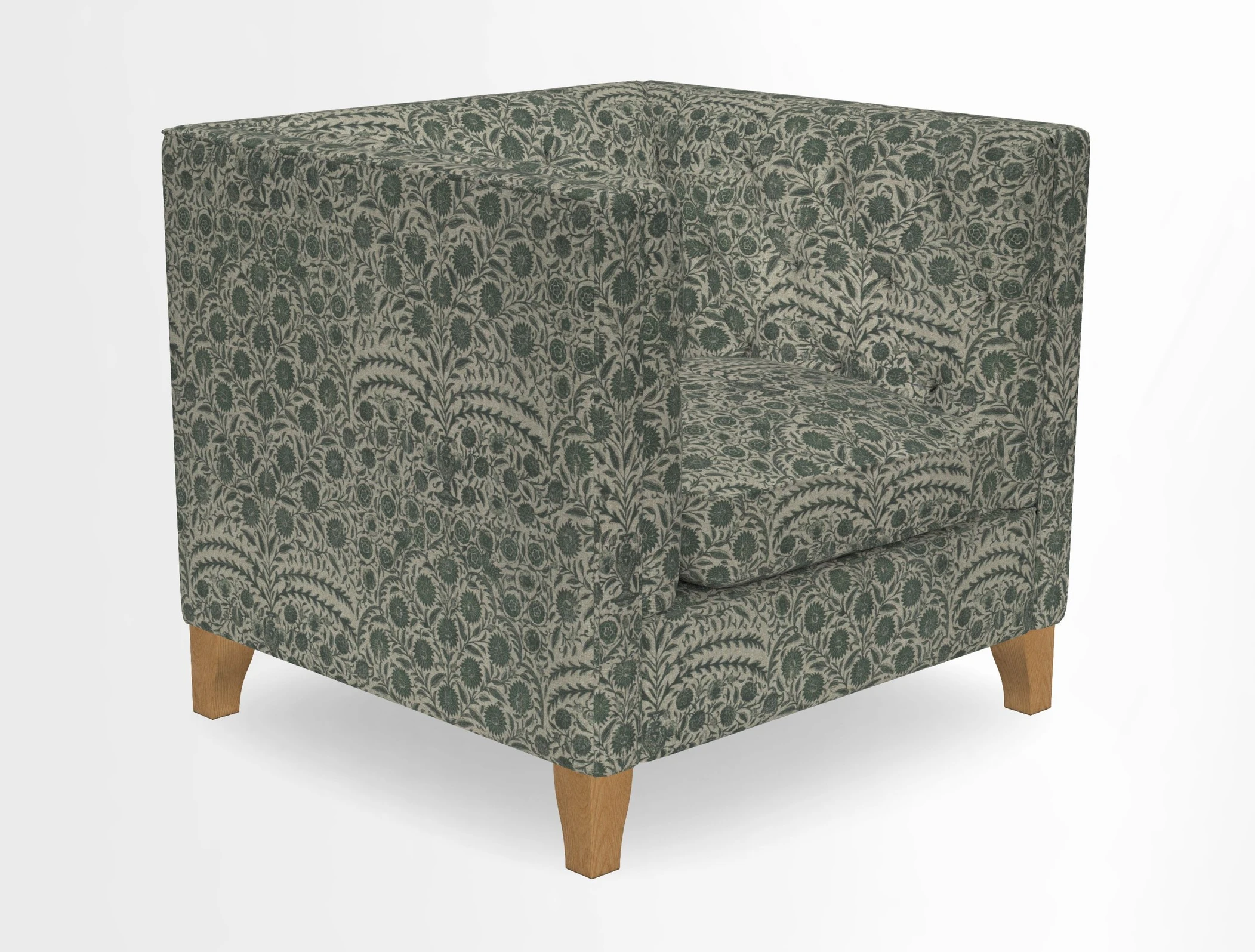 Haresfield Chair in Two Tone Plain Biscuit