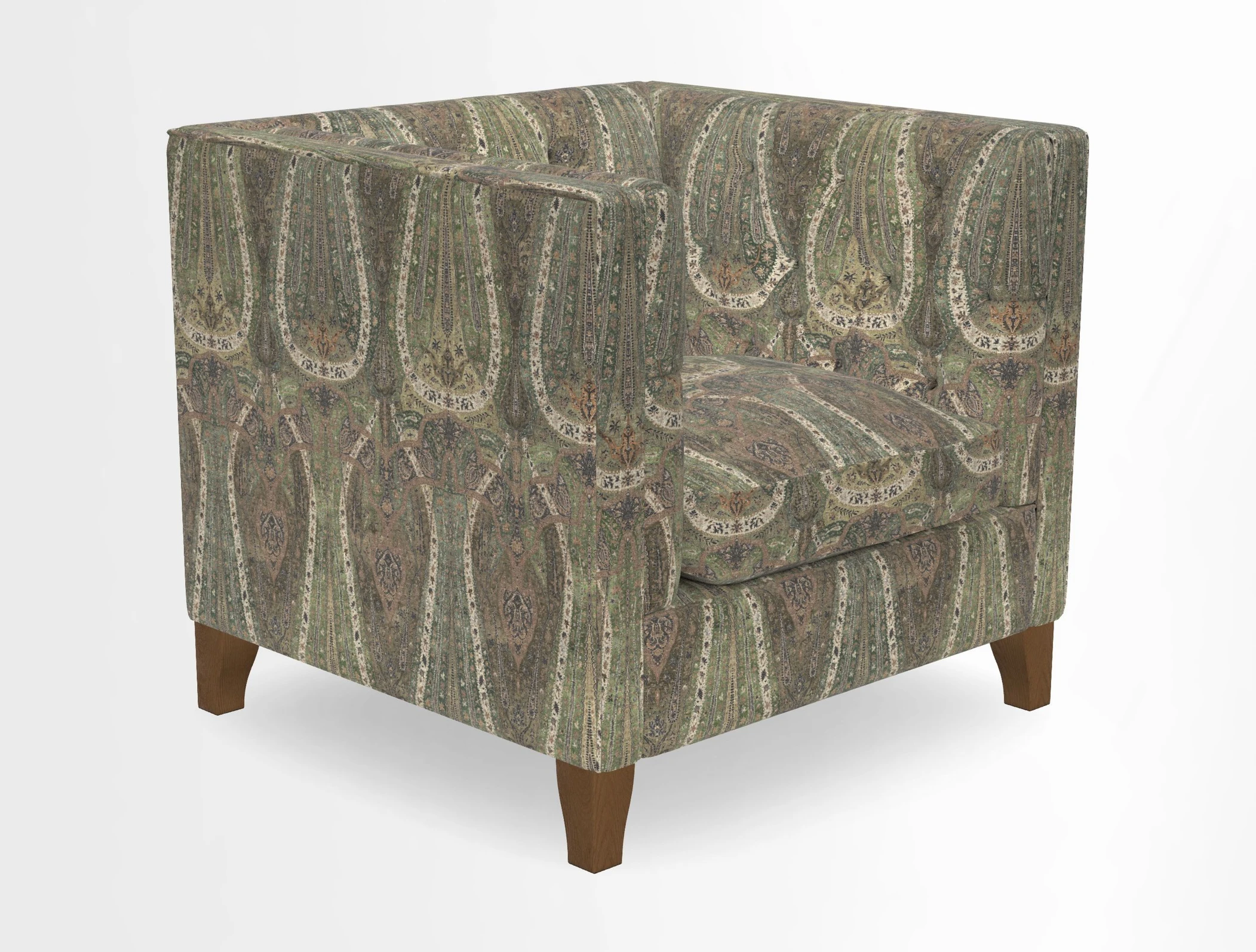 Haresfield Chair in Two Tone Plain Biscuit