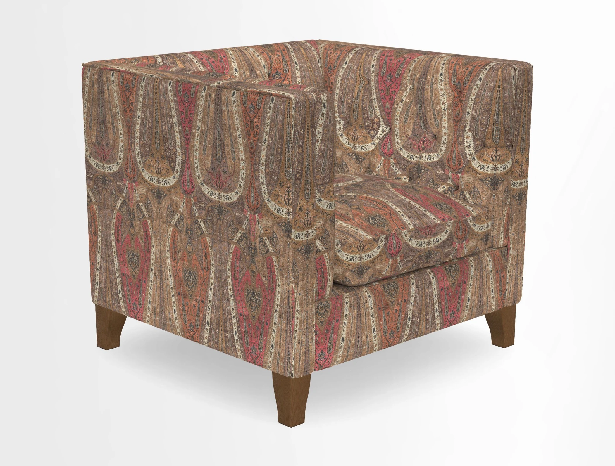Haresfield Chair in Two Tone Plain Biscuit