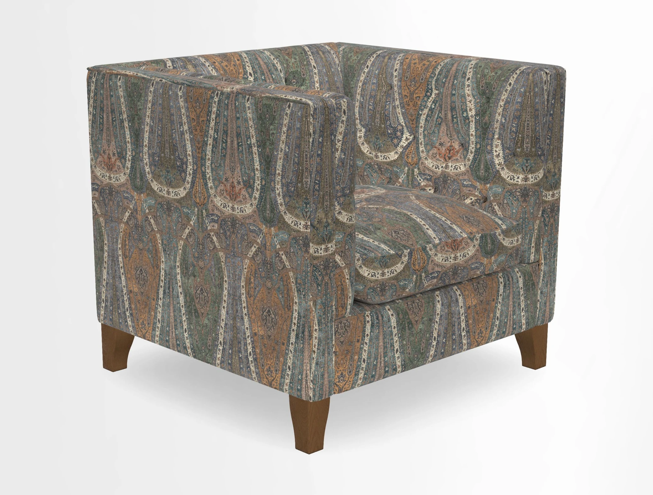 Haresfield Chair in Two Tone Plain Biscuit
