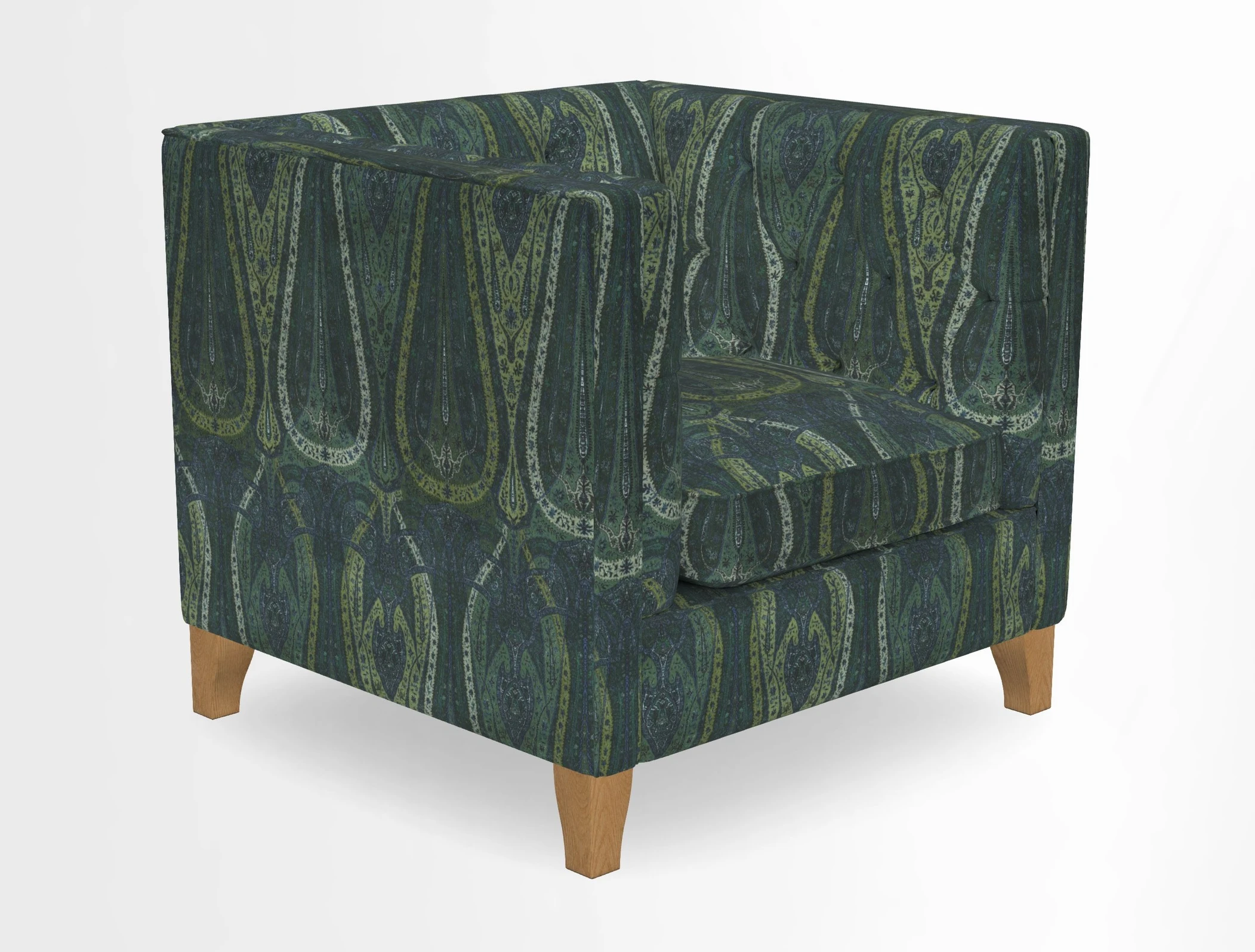 Haresfield Chair in Two Tone Plain Biscuit