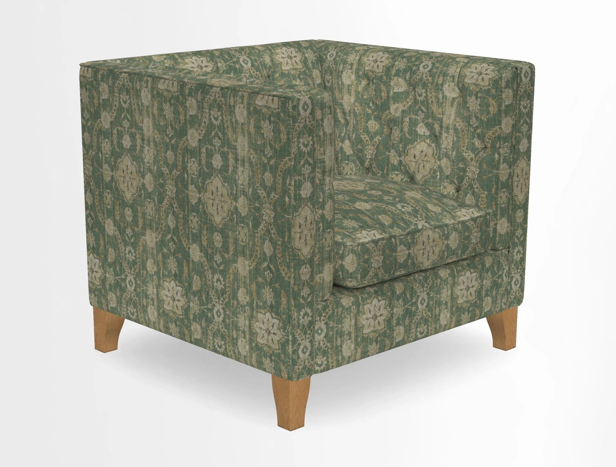 Haresfield Chair in Two Tone Plain Biscuit