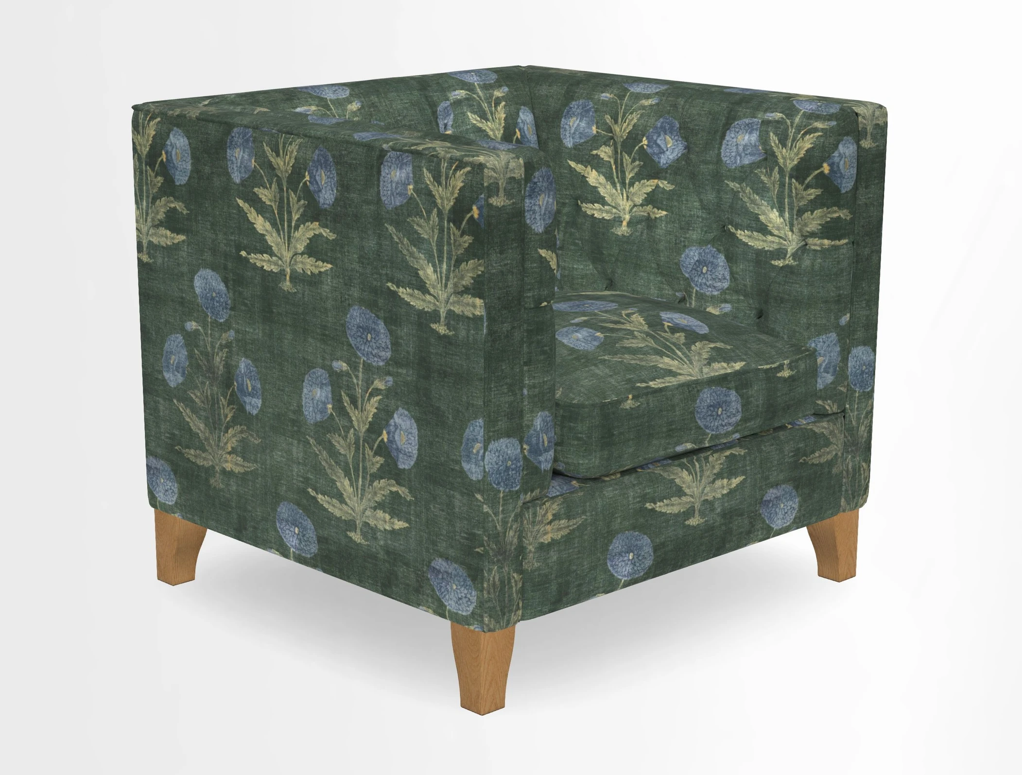 Haresfield Chair in Two Tone Plain Biscuit