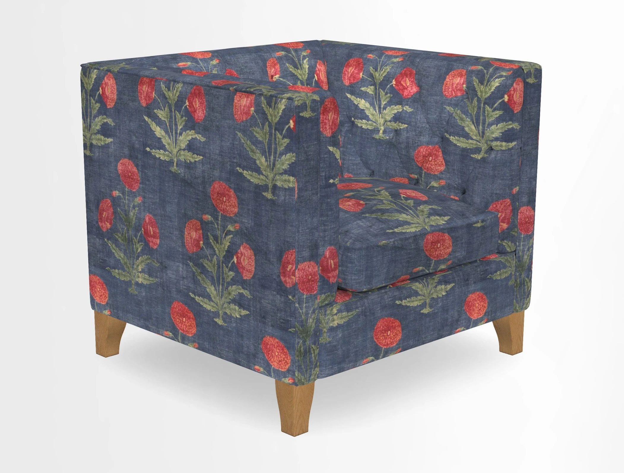 Haresfield Chair in Two Tone Plain Biscuit