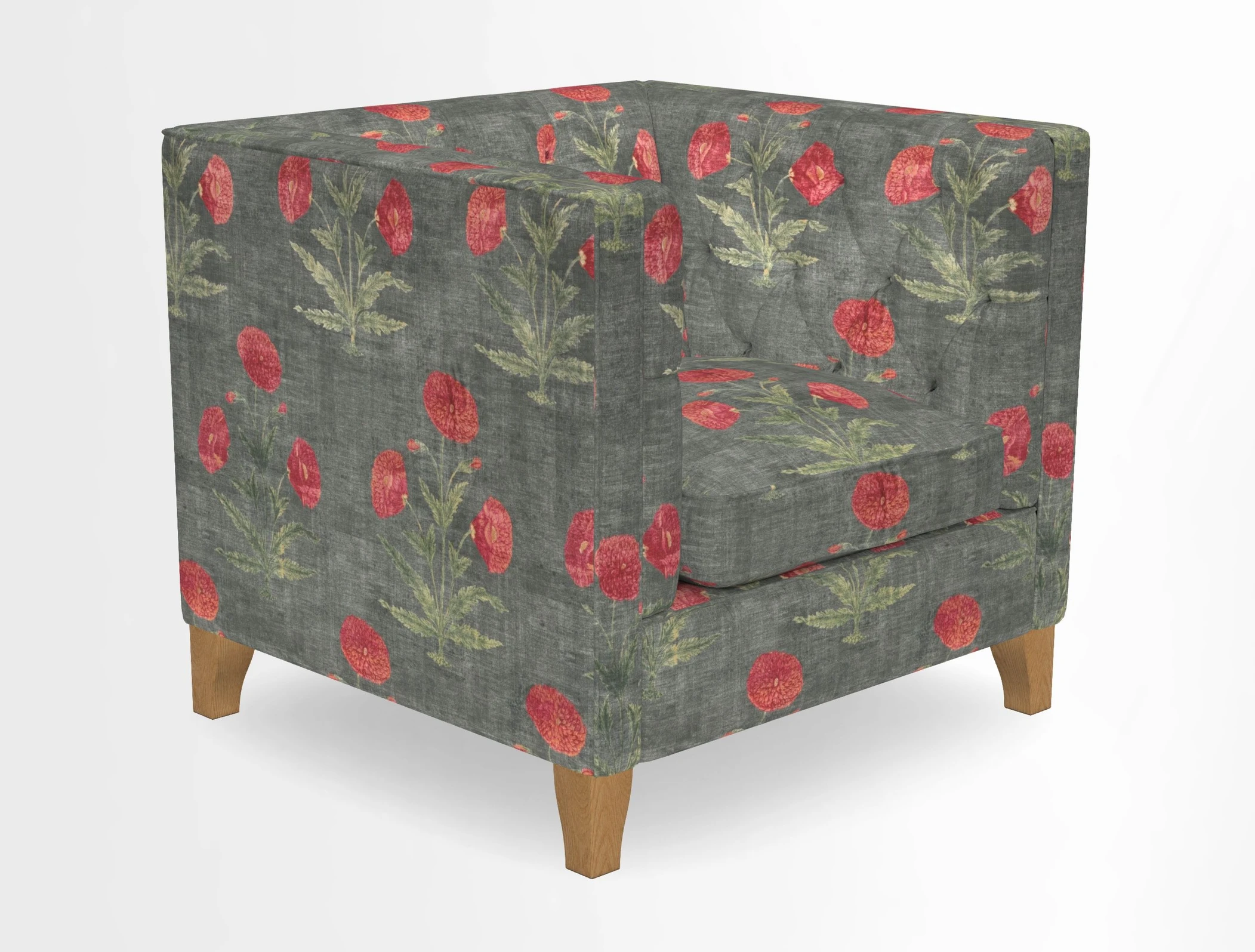 Haresfield Chair in Two Tone Plain Biscuit