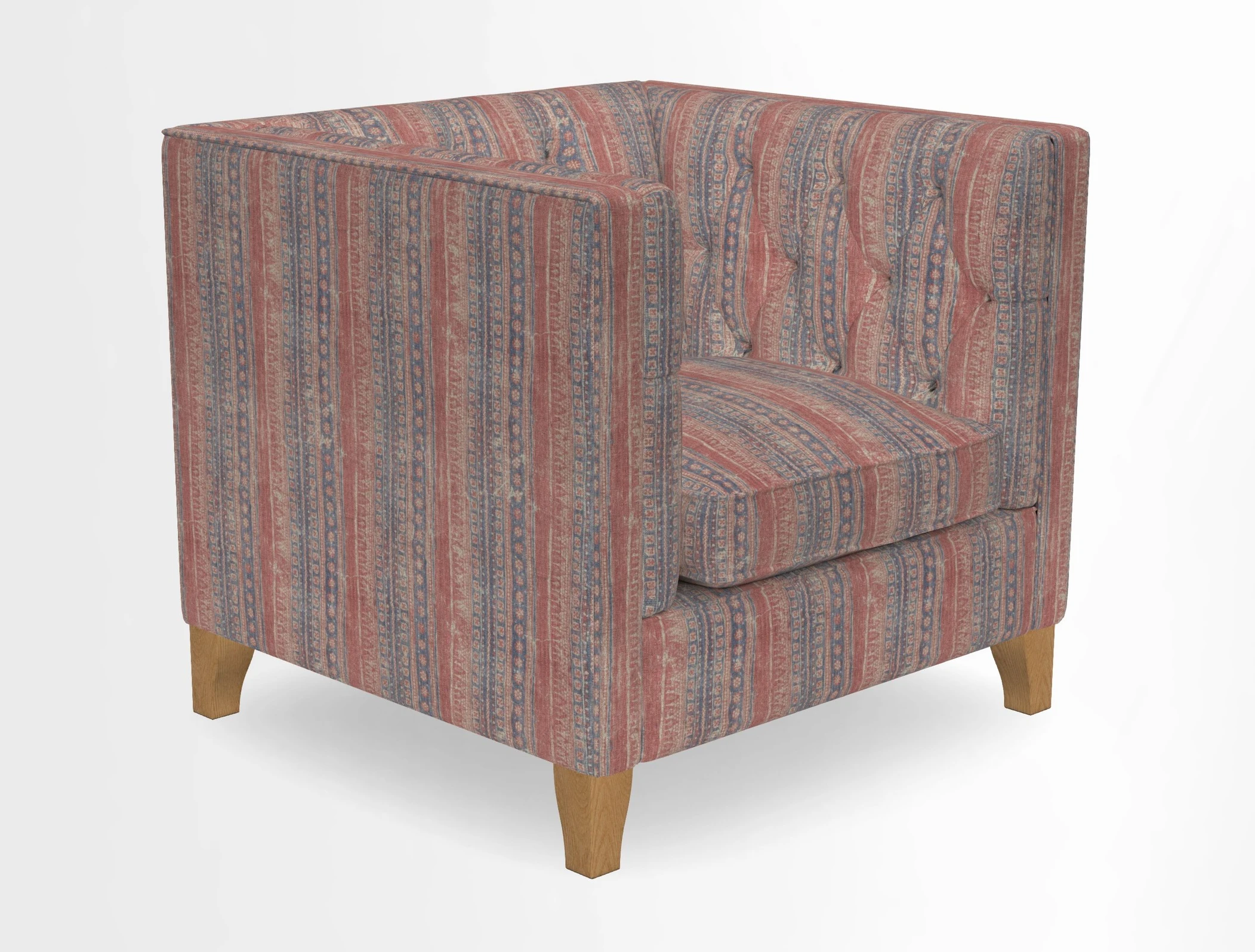 Haresfield Chair in Two Tone Plain Biscuit
