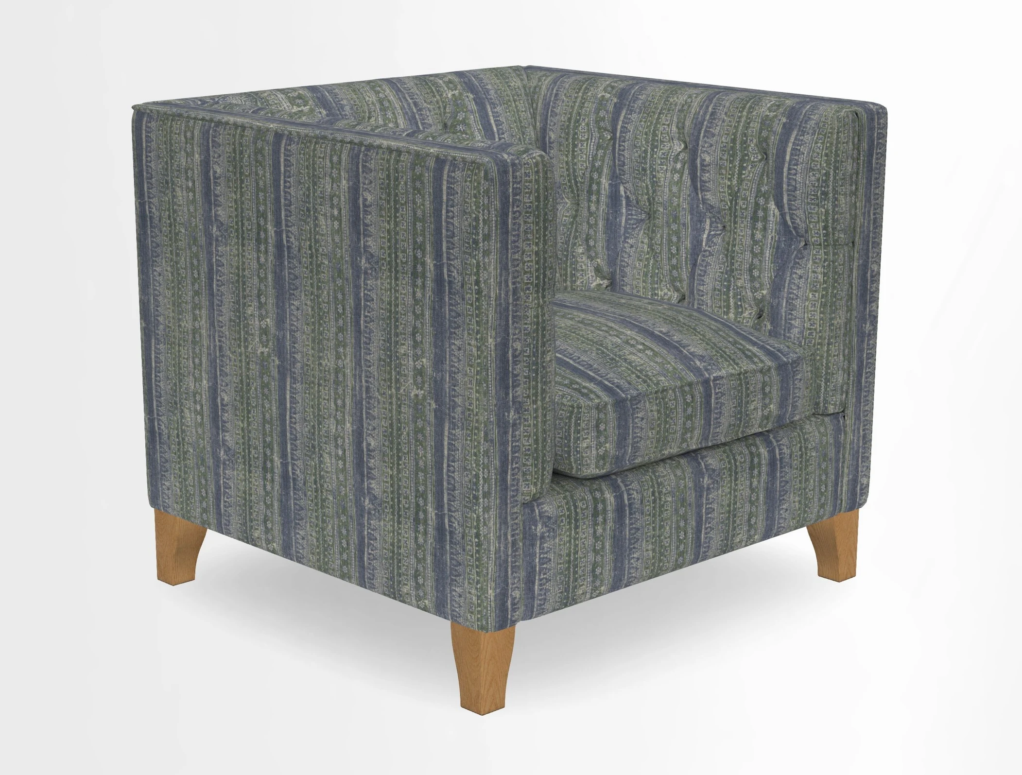 Haresfield Chair in Two Tone Plain Biscuit