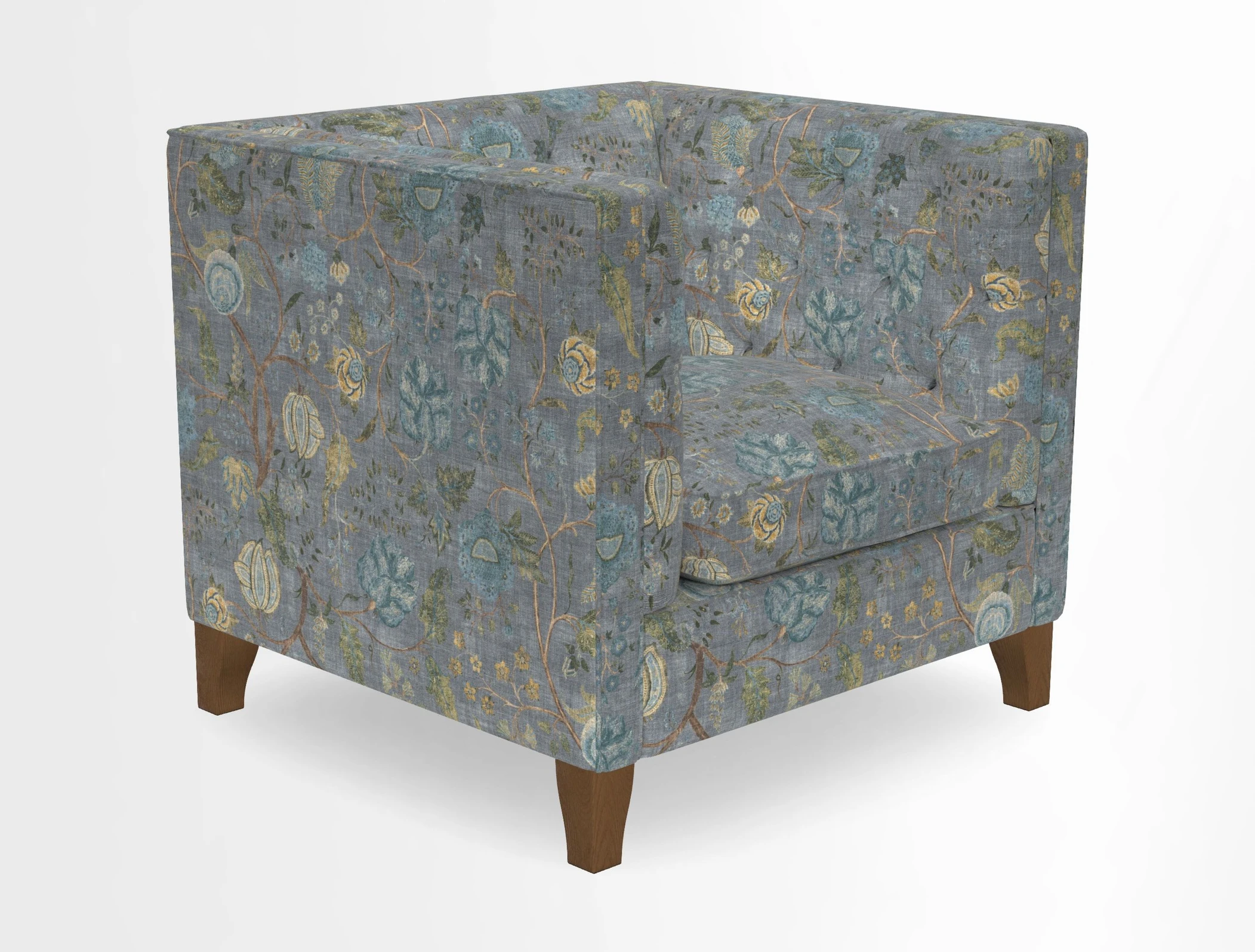 Haresfield Chair in Two Tone Plain Biscuit