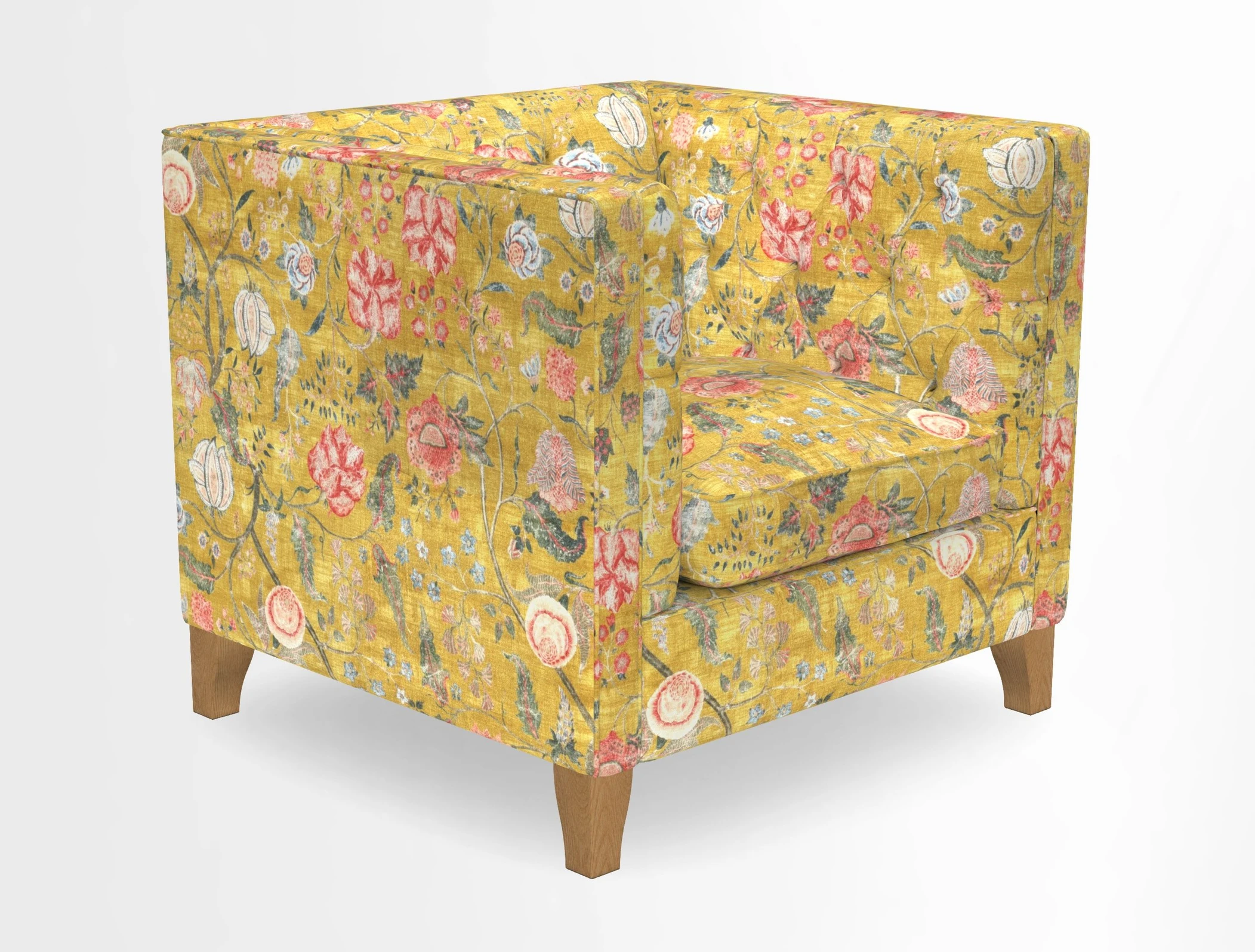 Haresfield Chair in Two Tone Plain Biscuit