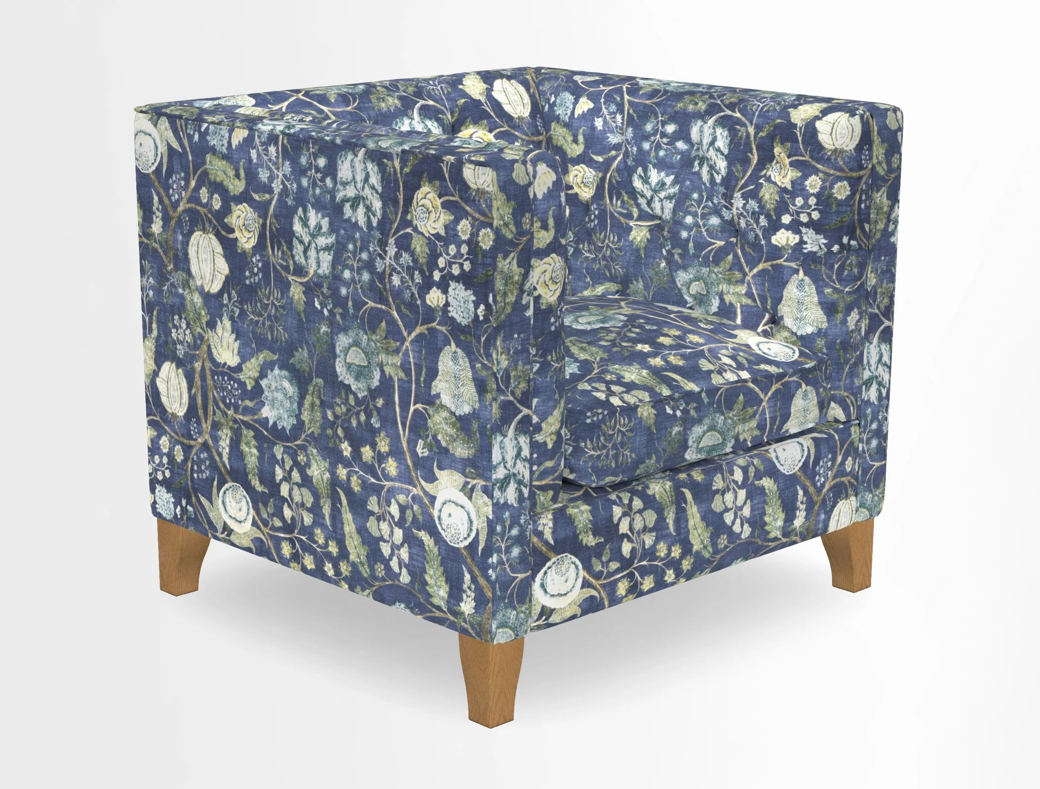Haresfield Chair in Two Tone Plain Biscuit