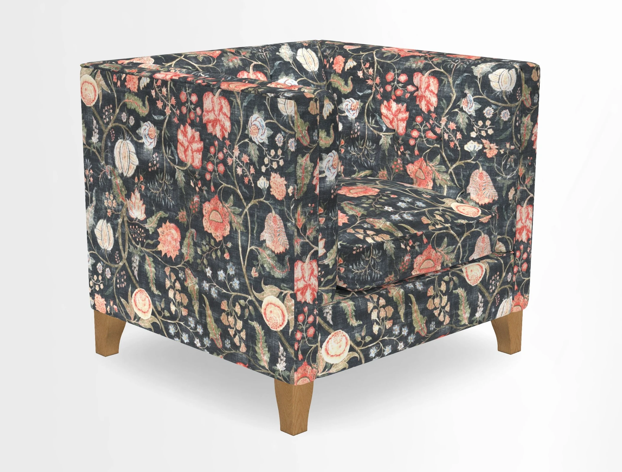 Haresfield Chair in Two Tone Plain Biscuit